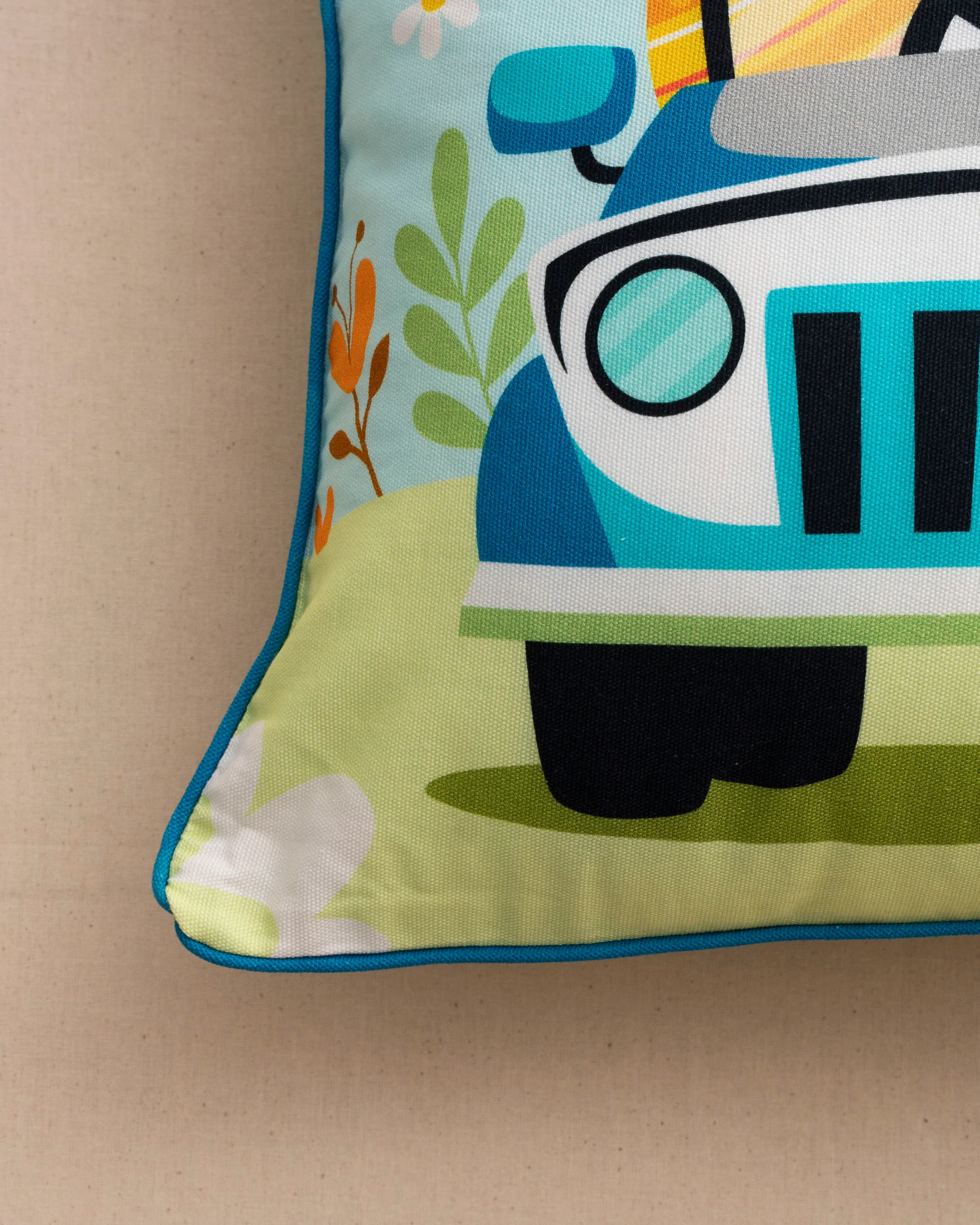 Cushion Cover - Blue Bunny - Image 4