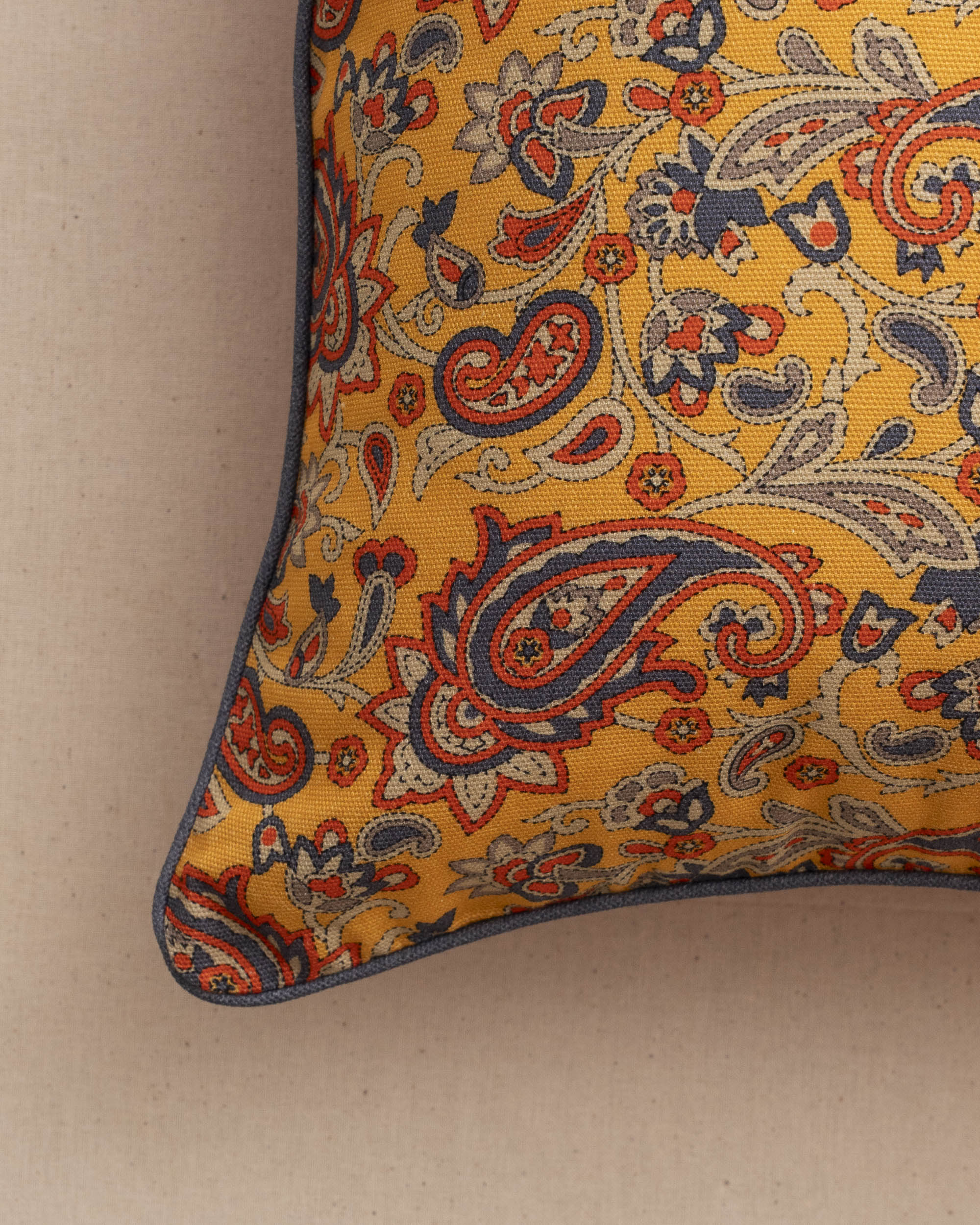 Cushion Cover - Mustard Yellow - Image 4