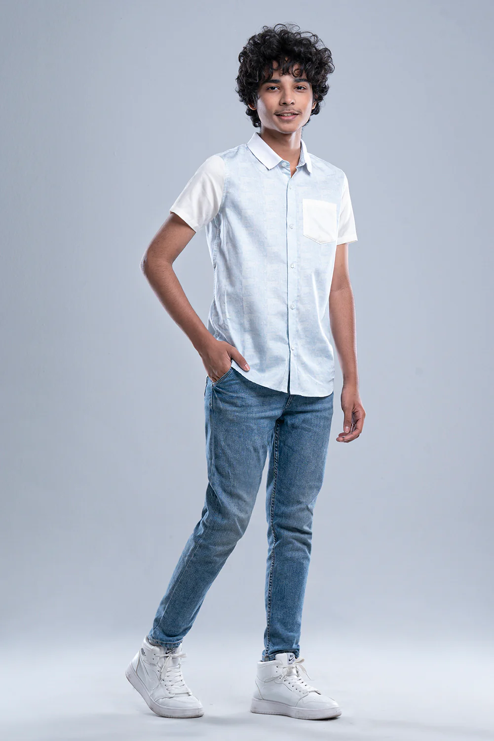 Junior Boys Casual Shirt (10-14 Years) - Image 6