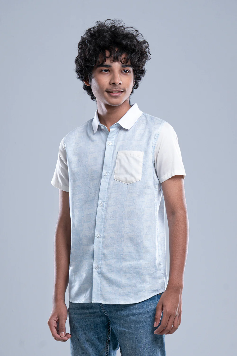 Junior Boys Casual Shirt (10-14 Years) - Image 7
