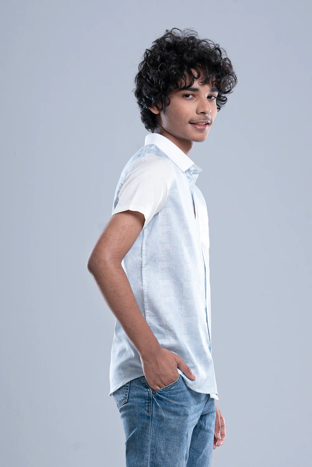 Junior Boys Casual Shirt (10-14 Years) - Image 8