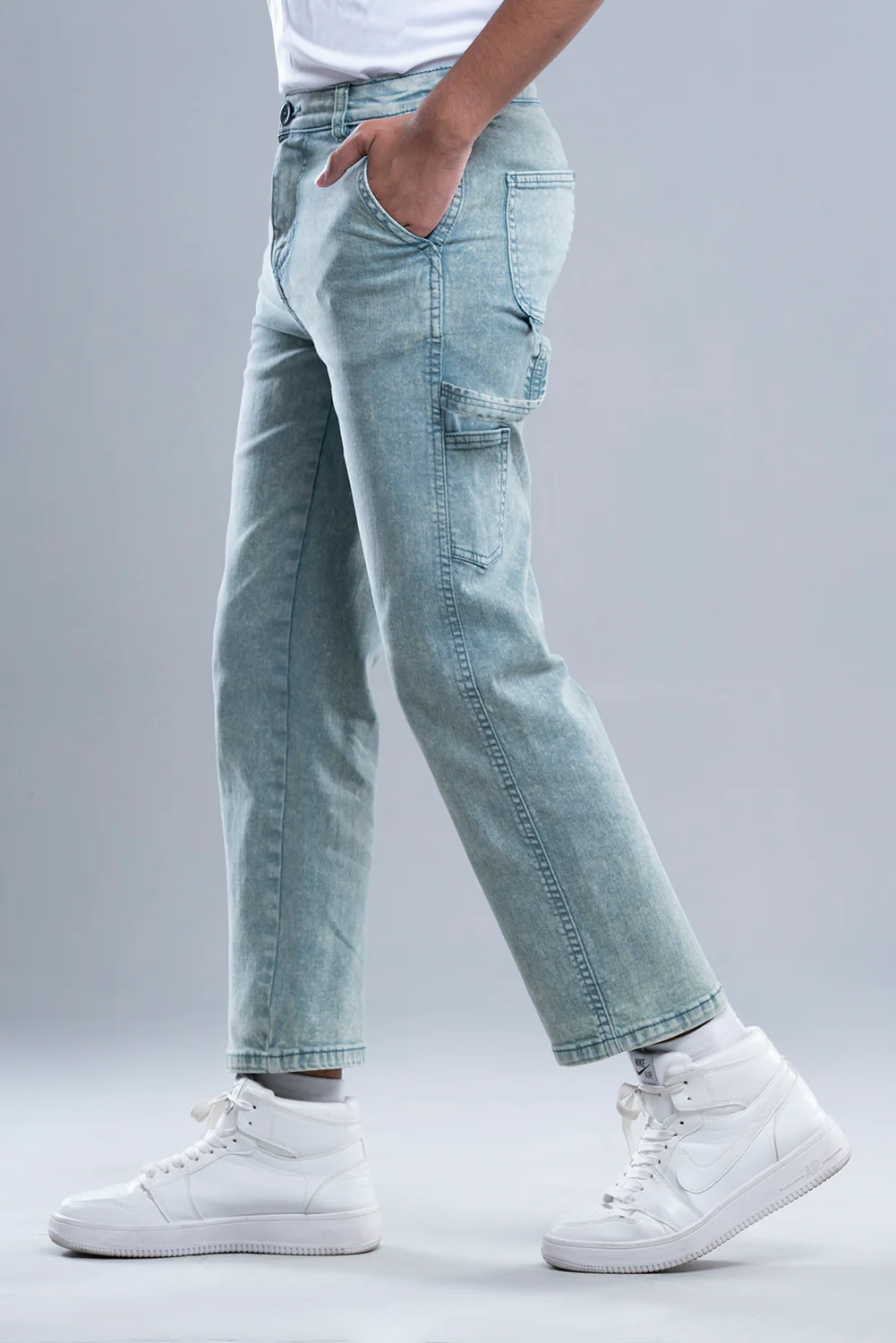 Junior Boys Twill Trouser (10-14 Years) - Image 3
