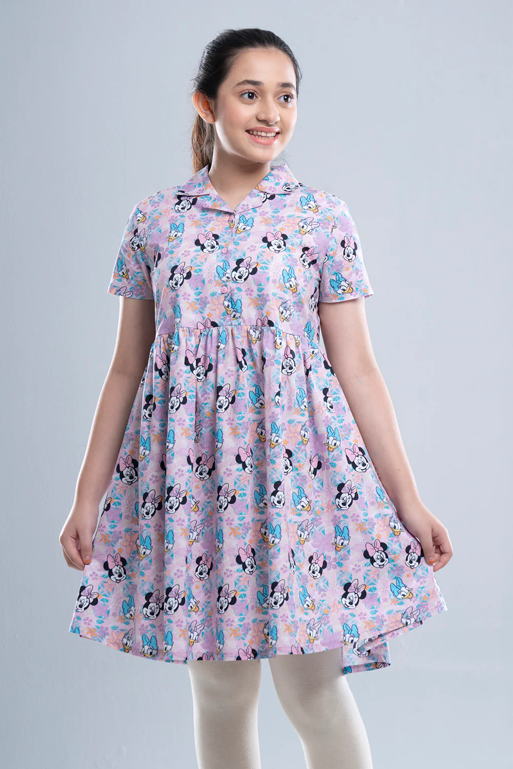 Junior Girls Ethnic Frock (10-14 Years) - Disney - Image 6