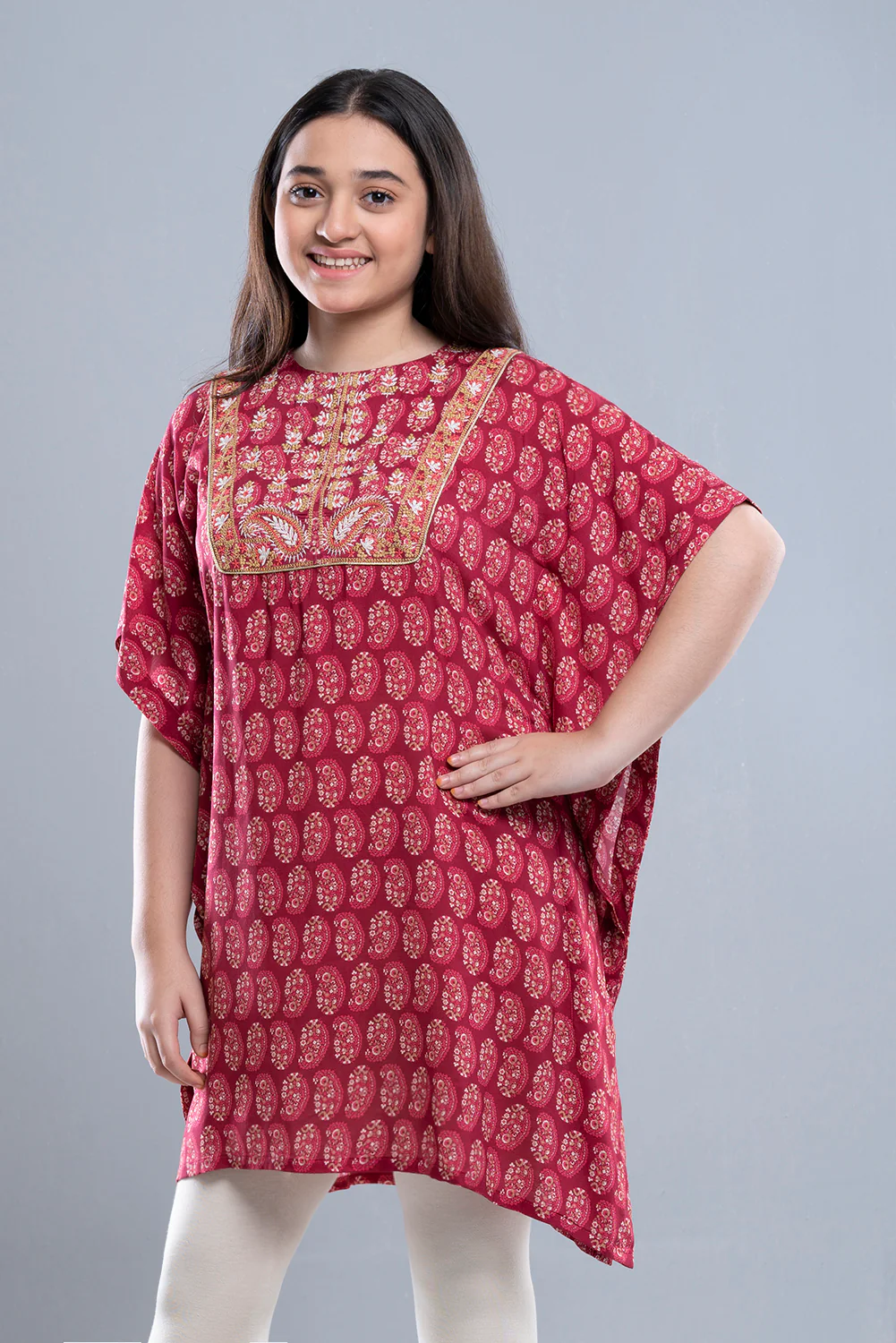 Junior Girls' Ethnic Top (10-14 Years) - Image 7