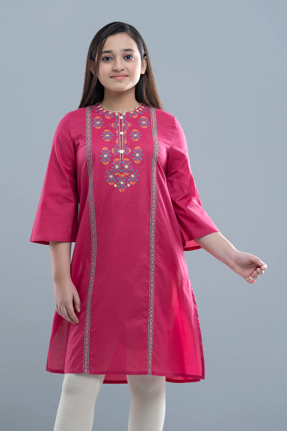 Junior Girls Ethnic Top (10-14 Years) - Image 3