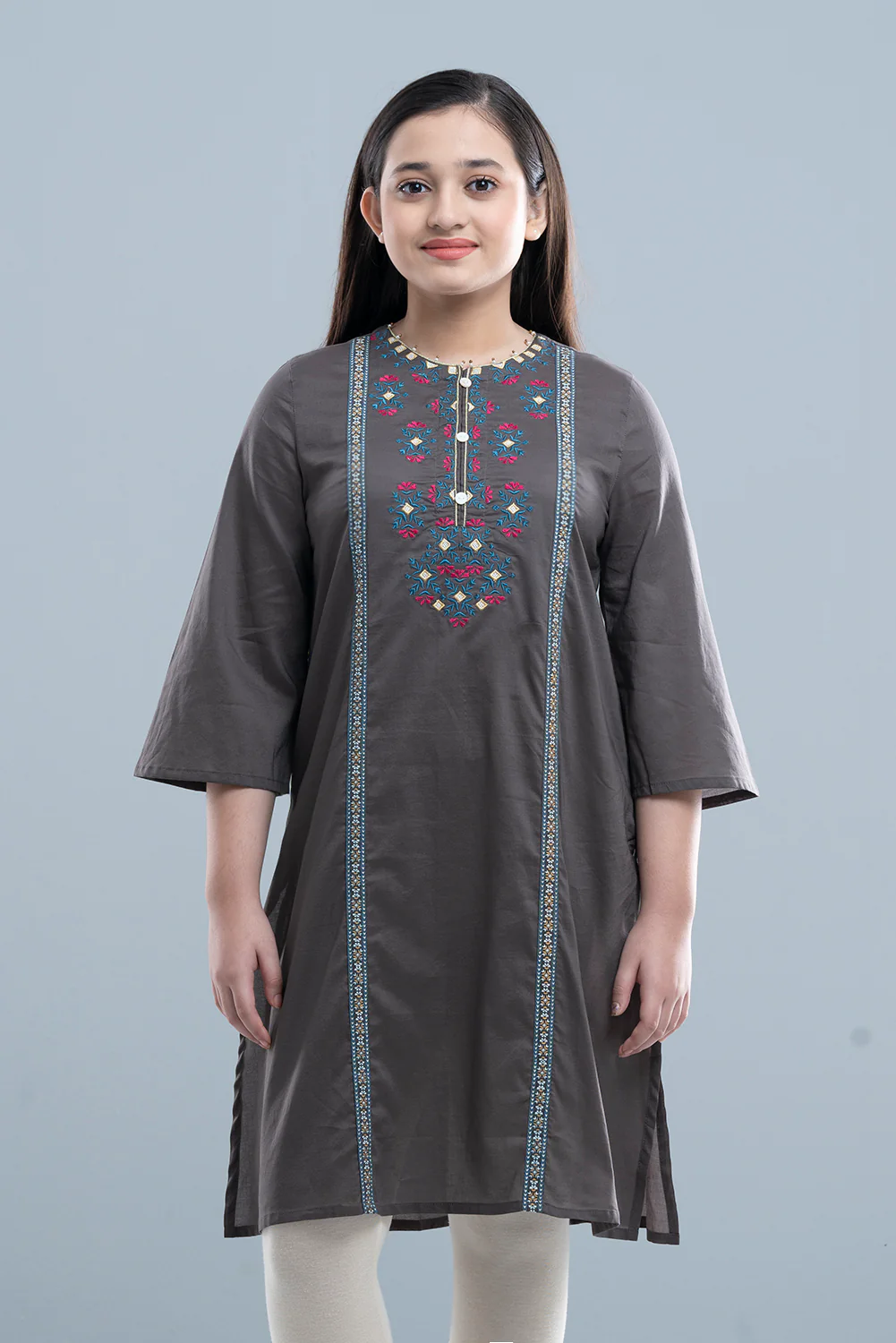 Junior Girls Ethnic Top (10-14 Years) - Image 8