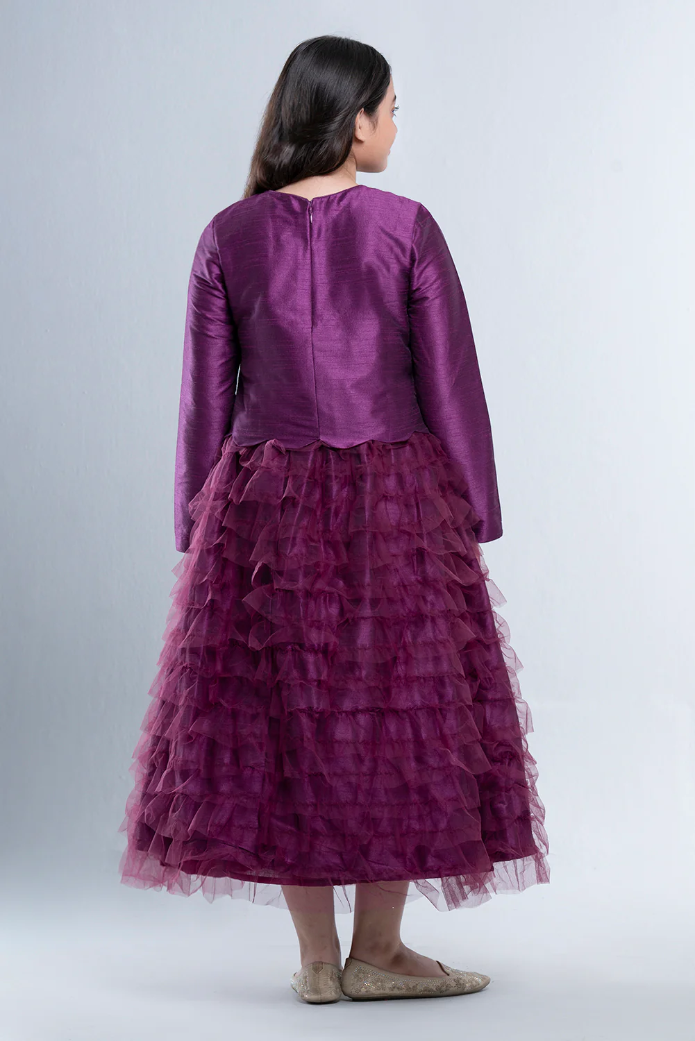 Junior Girls Long Dress (10-14 Years) - Image 11