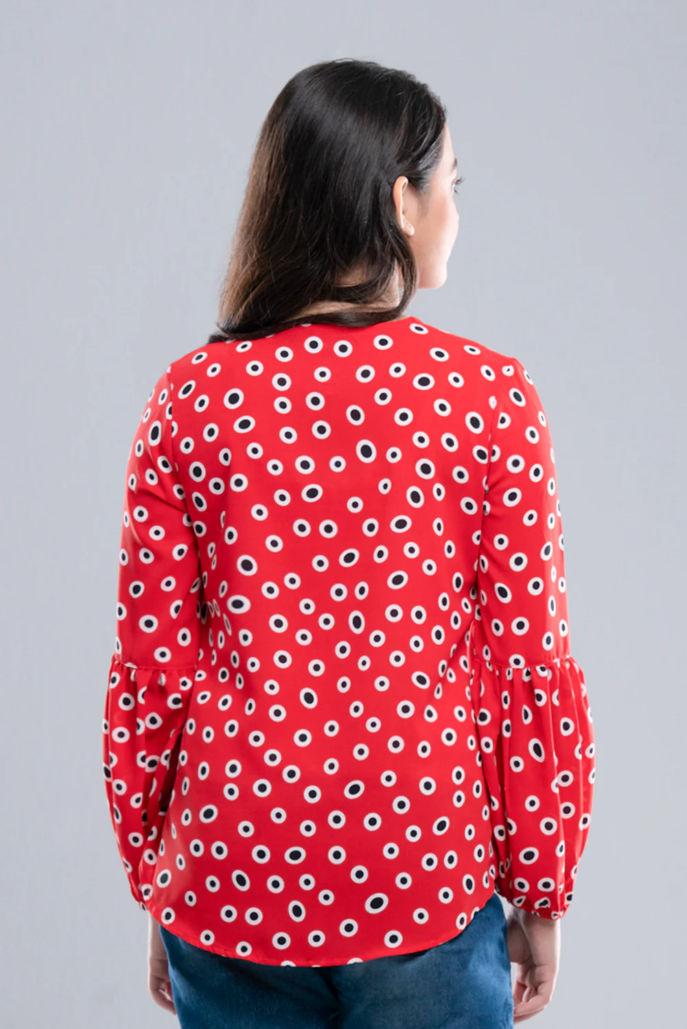 Junior Girls' Western Fashion Top (10-14 Years) - Image 8