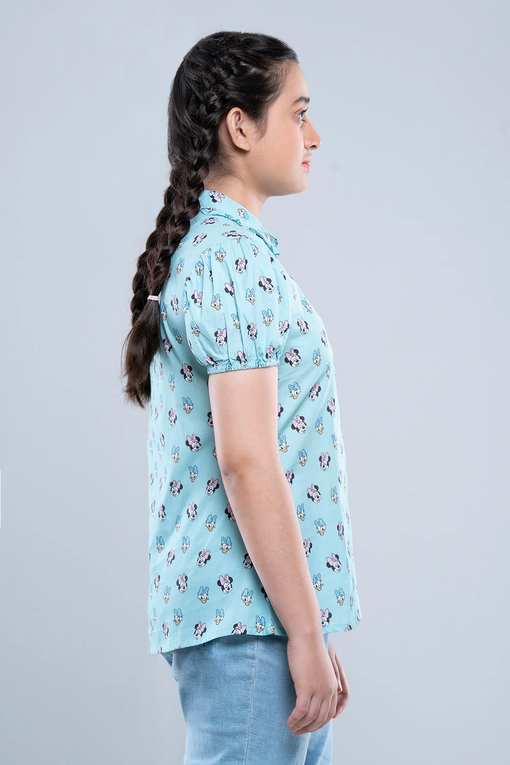 Junior Girls Western Fashion Top (10-14 Years) - Disney - Image 3