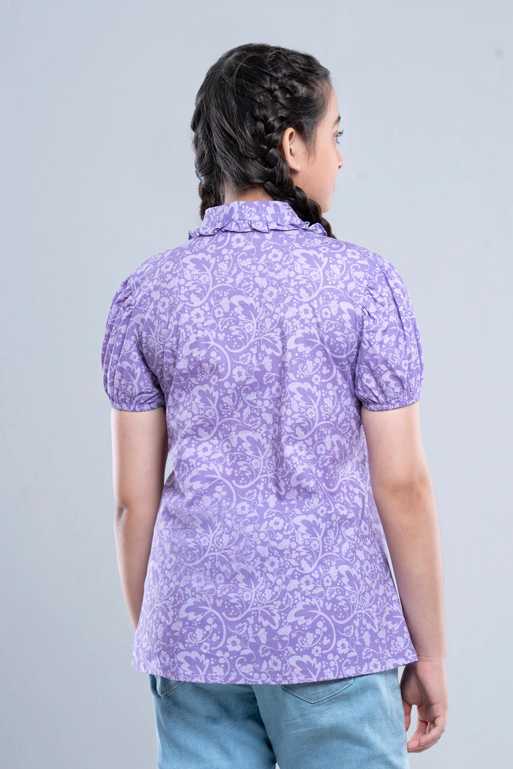 Junior Girls Western Fashion Top (10-14 Years) - Disney - Image 4