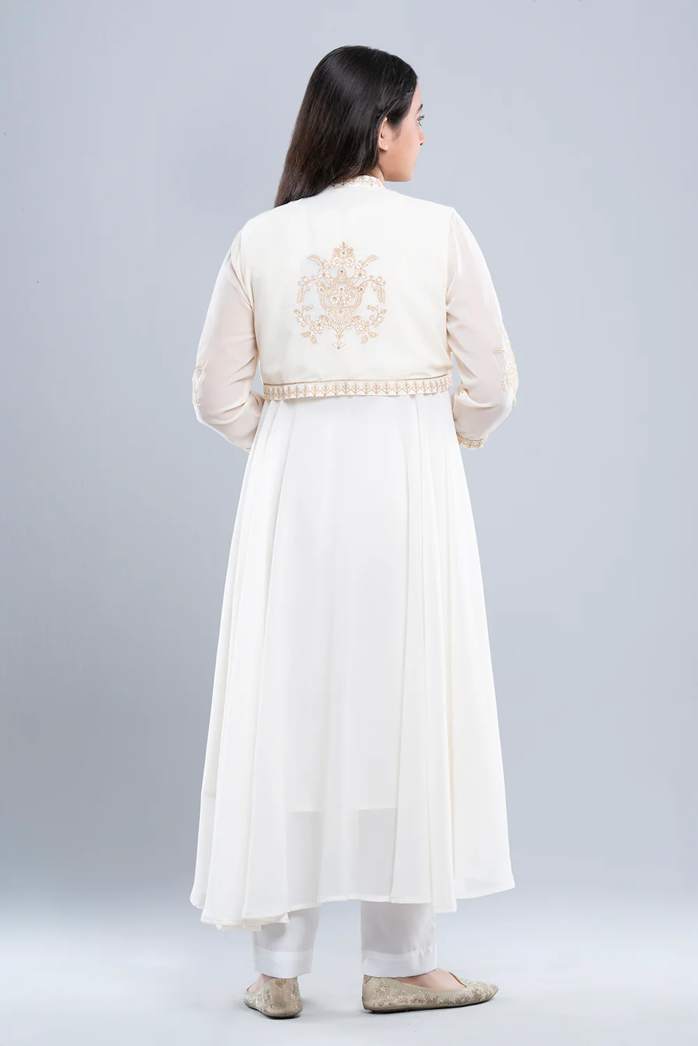 Princess Ethnic Partywear Set (10-14 Years) - Image 4