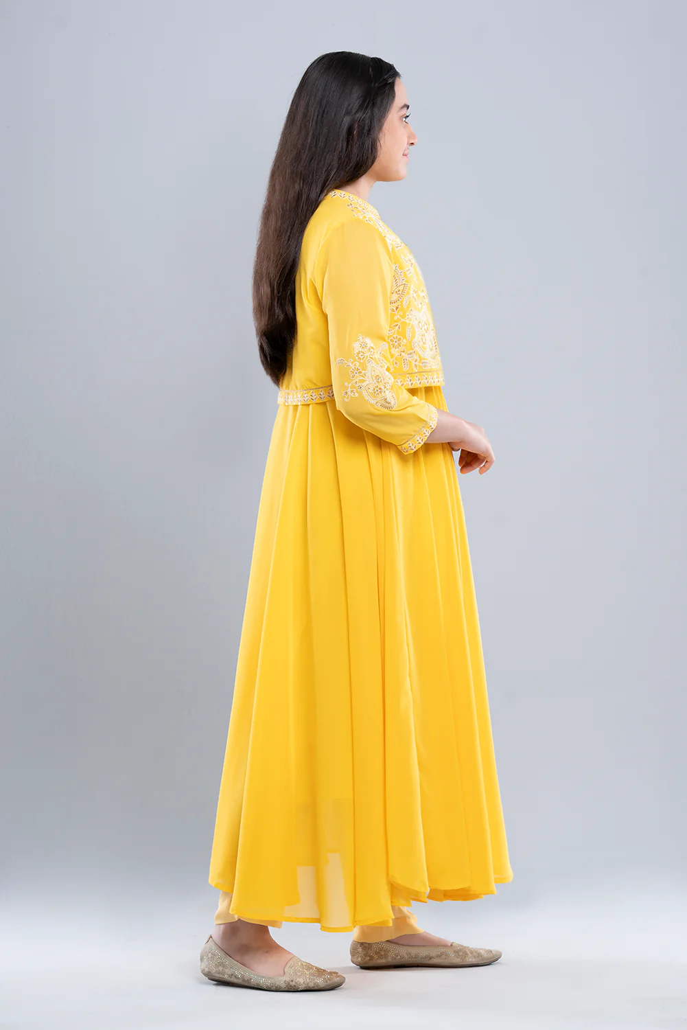 Princess Ethnic Partywear Set (10-14 Years) - Image 6