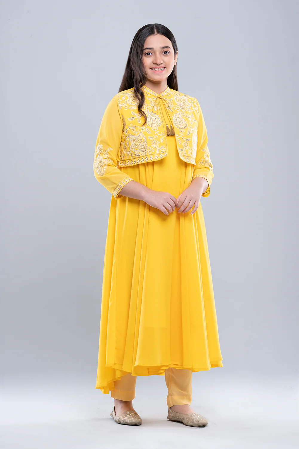 Princess Ethnic Partywear Set (10-14 Years) - Image 9
