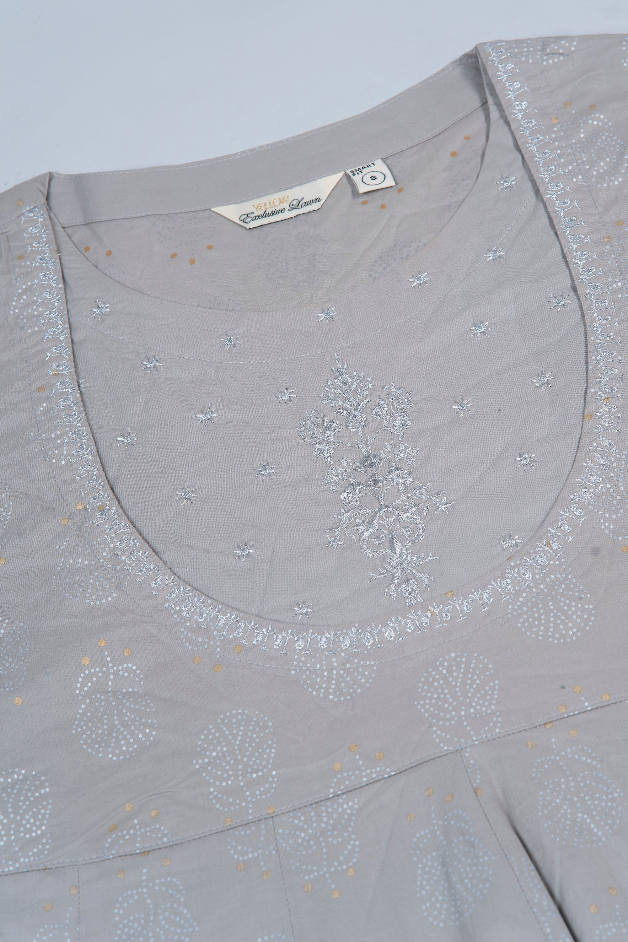 Smart Fit Embroidered Two-Piece Lawn with Silk Dupatta - Image 13