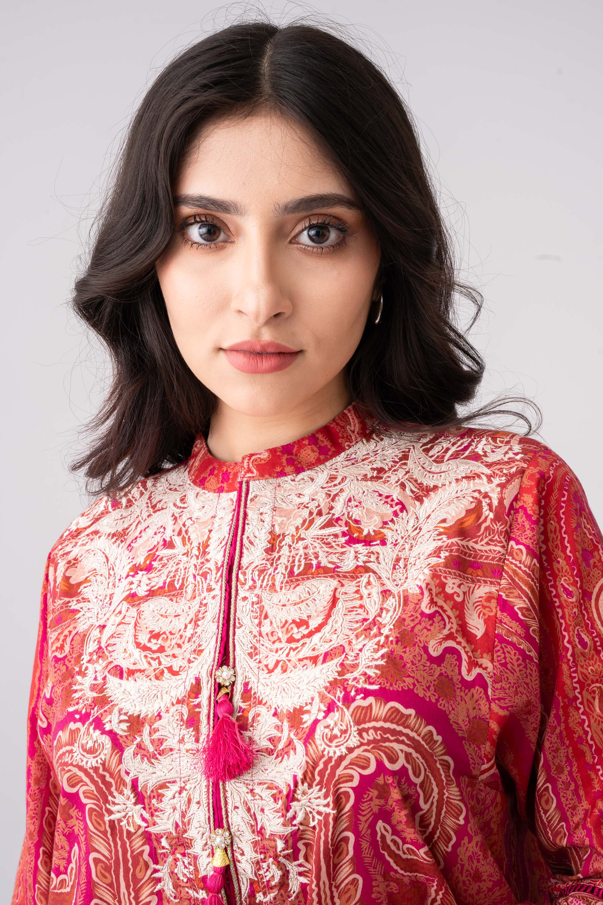 Digital Printed Three Piece Lawn Salwar Kameez Suit - Image 5