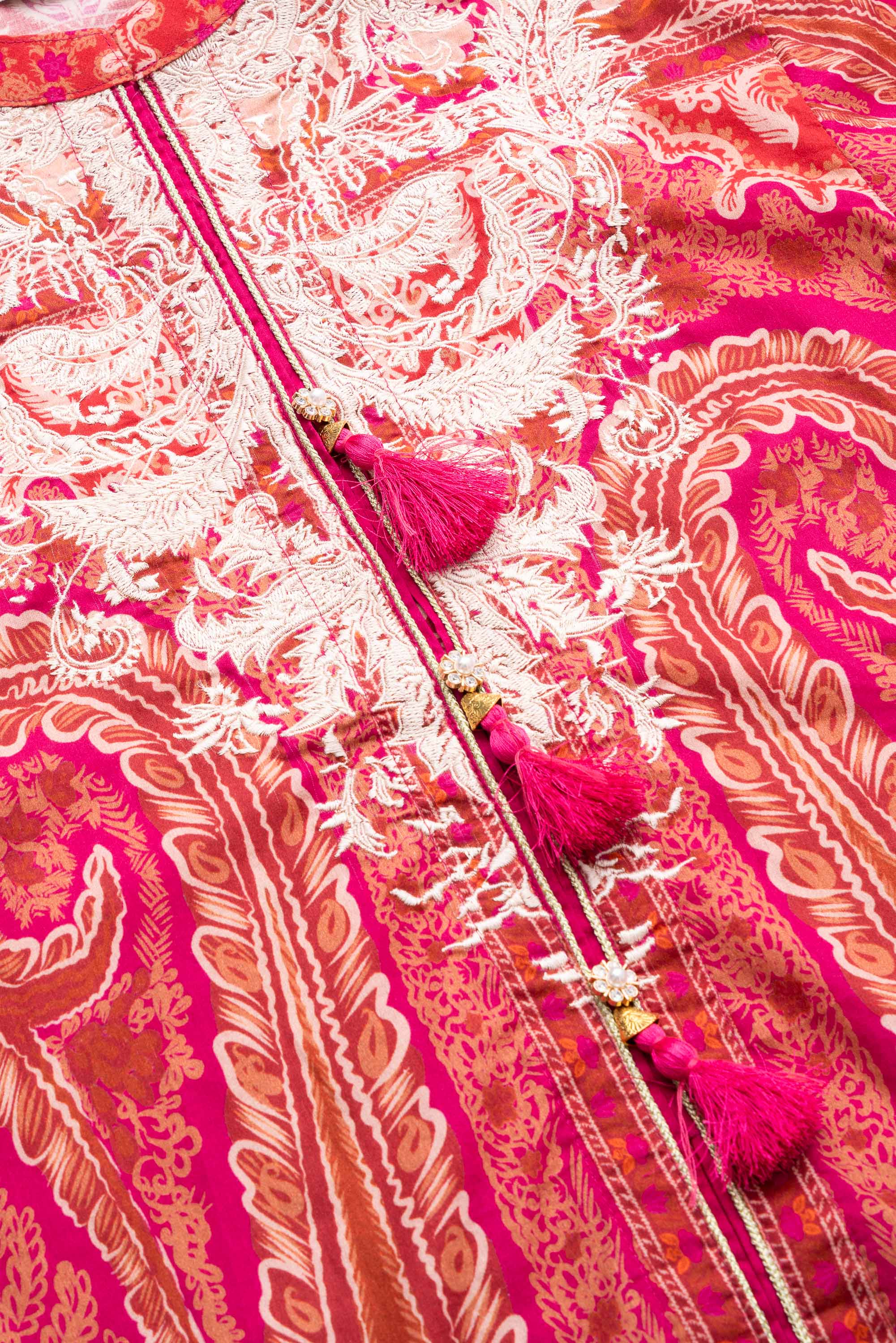 Digital Printed Three Piece Lawn Salwar Kameez Suit - Image 6