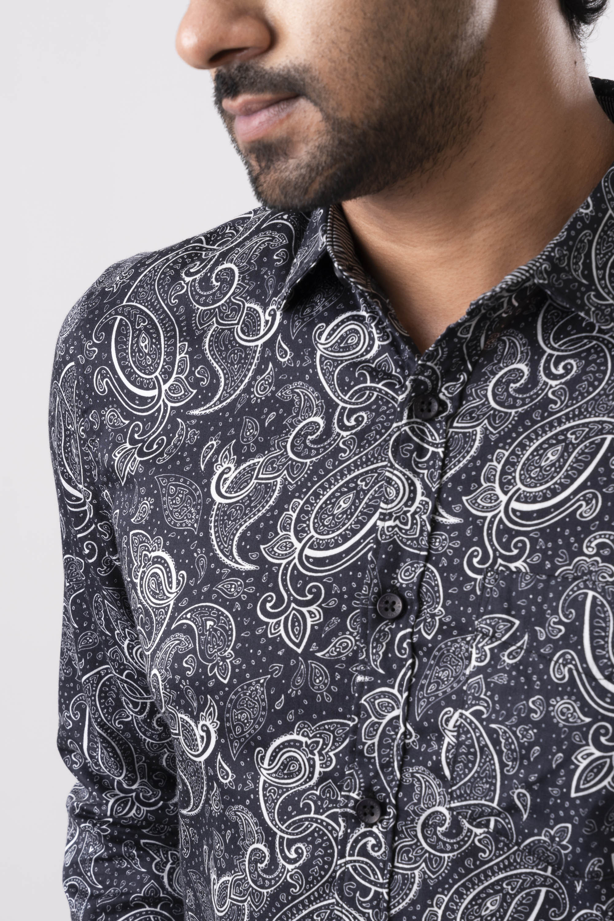 Slim Fit Printed Casual Shirt - Image 4