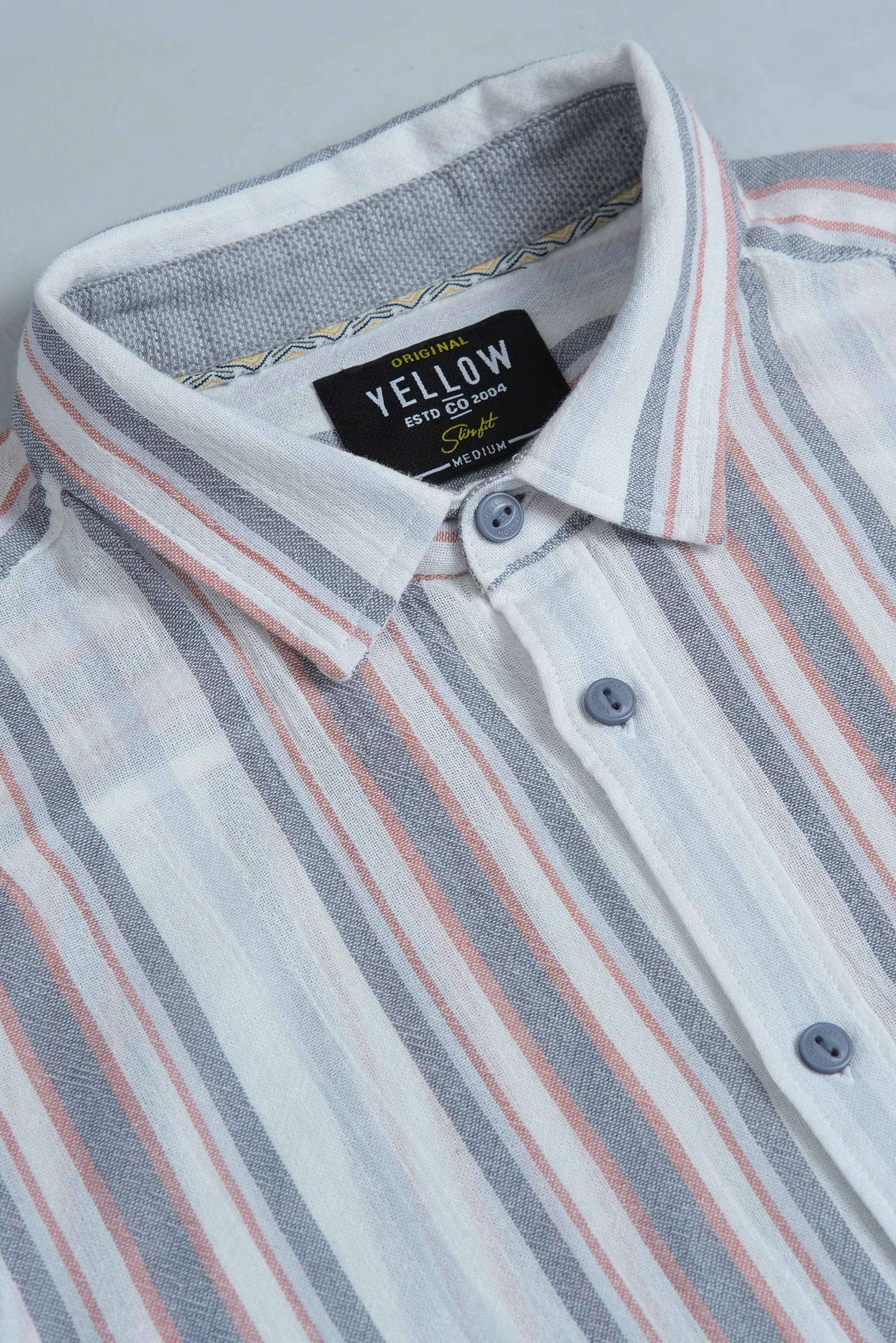 Slim Fit Striped Casual Shirt - Image 6