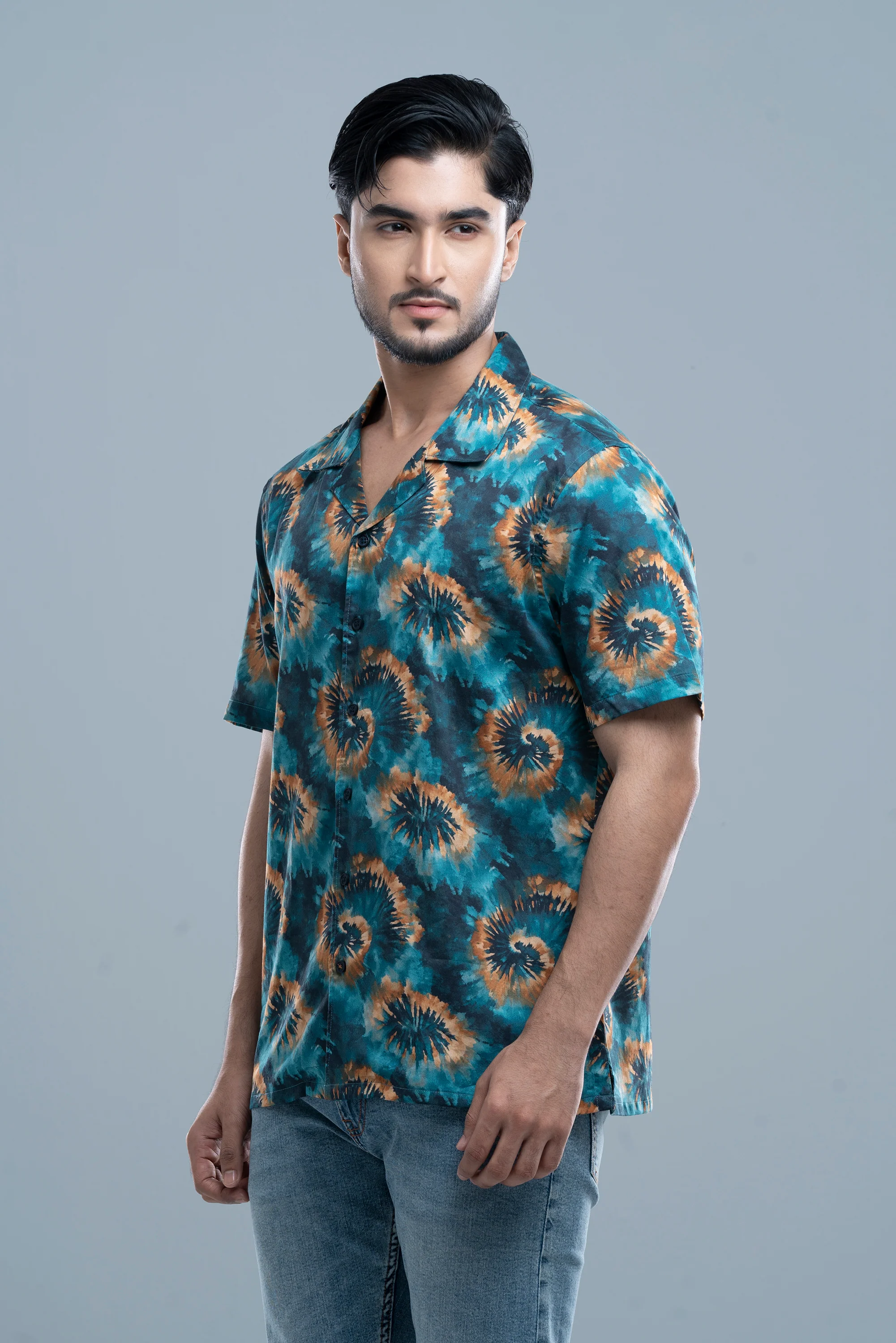 Regular Fit Printed Casual Shirt - Image 3