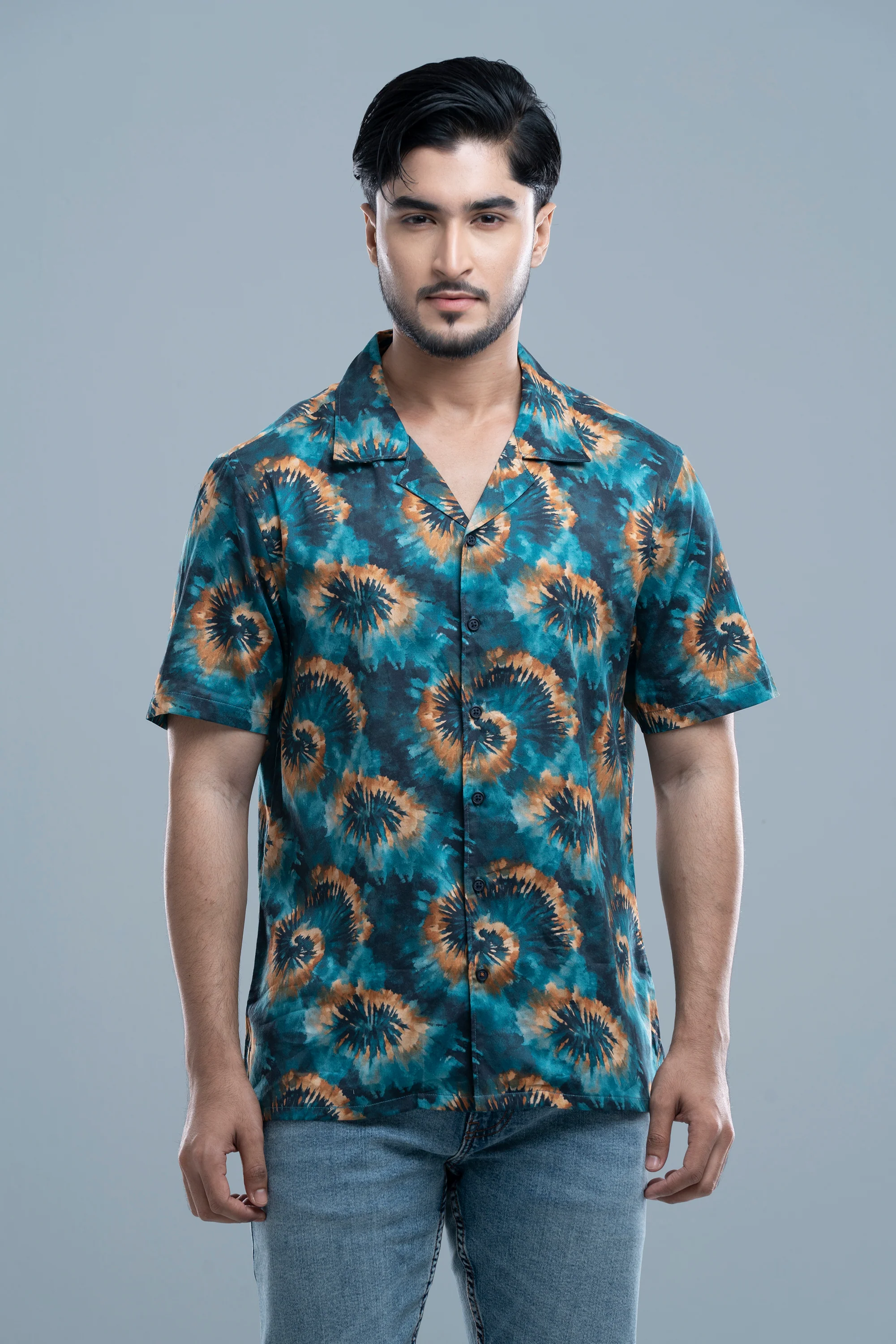 Regular Fit Printed Casual Shirt - Image 4