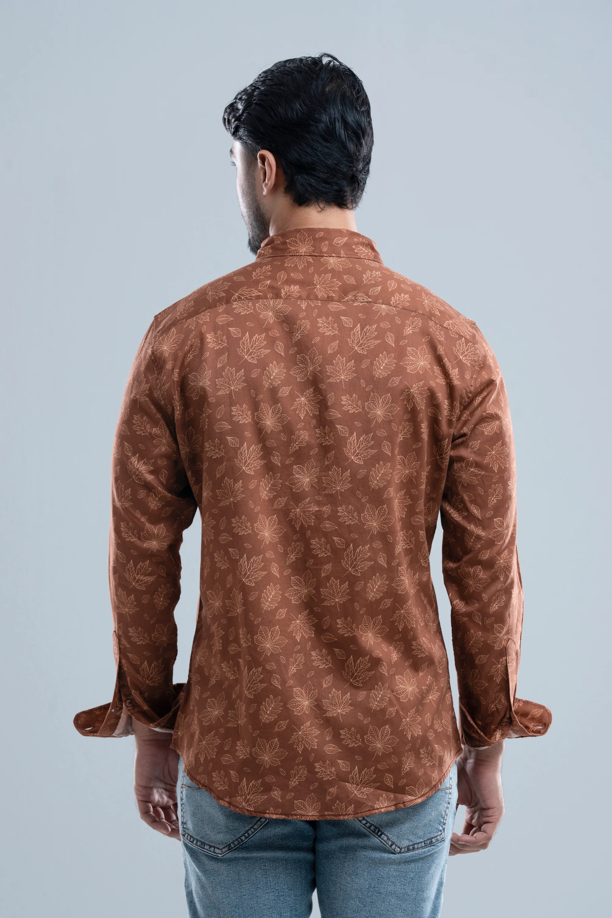Slim Fit Printed Casual Shirt - Image 5