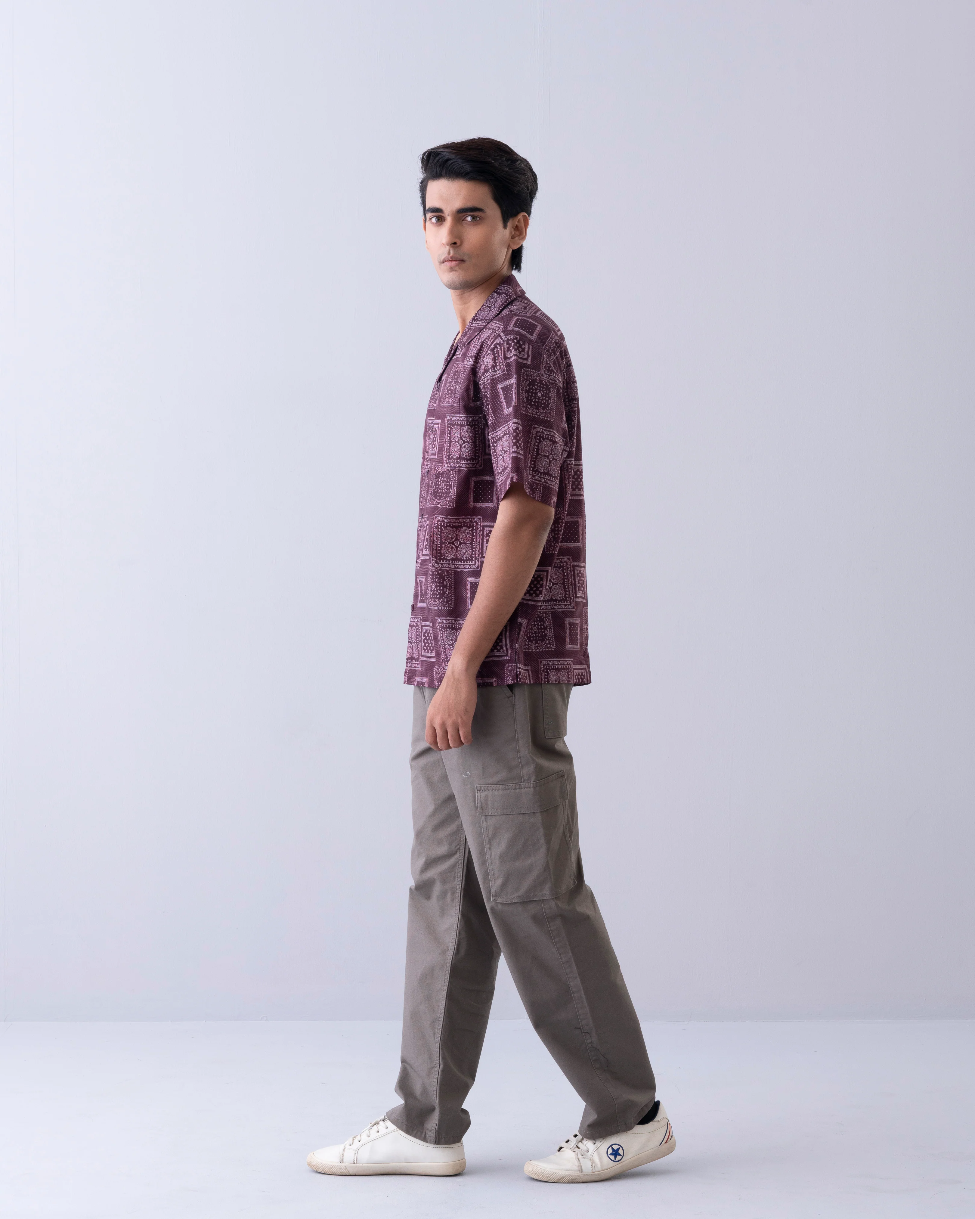 Relaxed Fit Printed Casual Shirt - Image 3