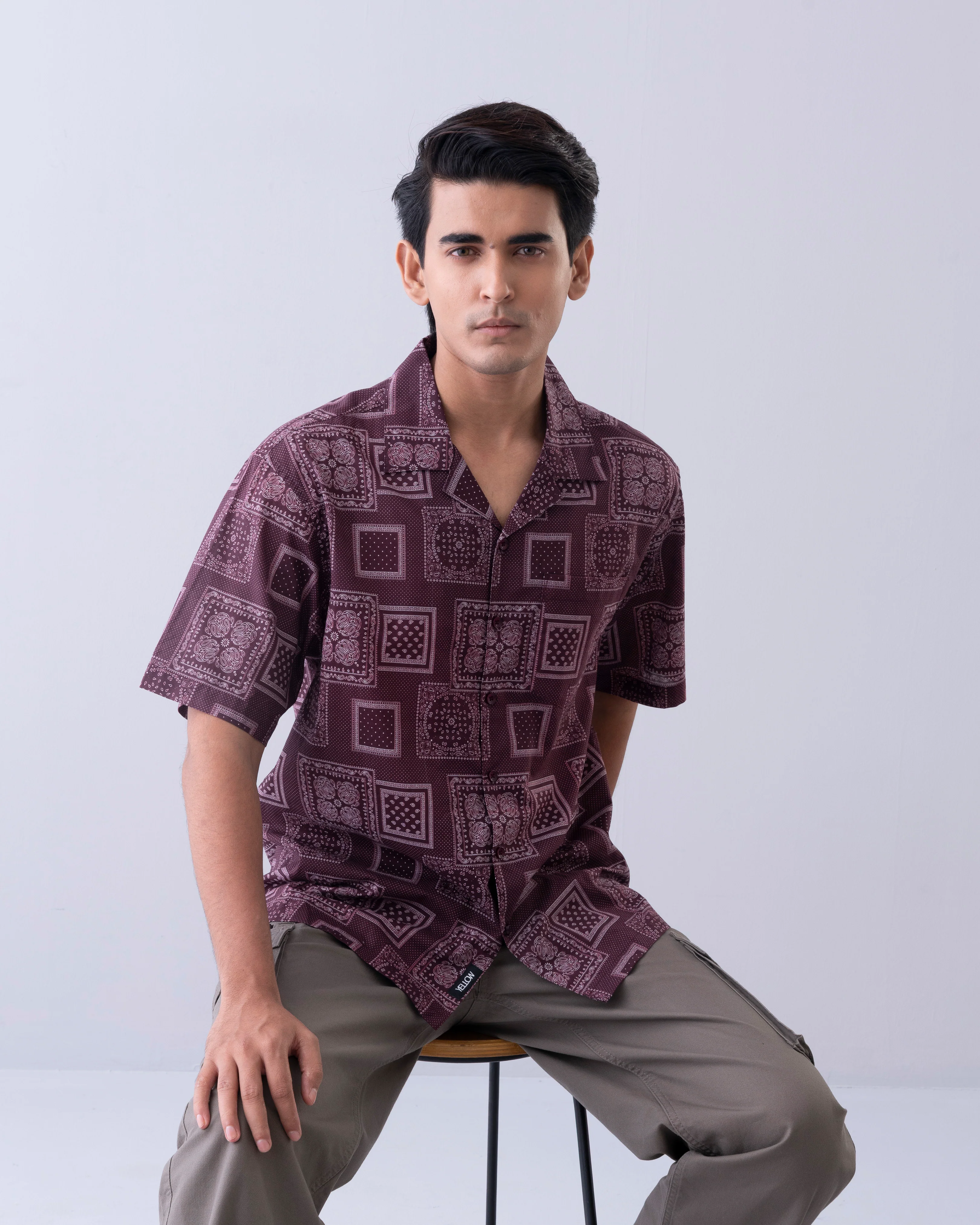 Relaxed Fit Printed Casual Shirt - Image 7