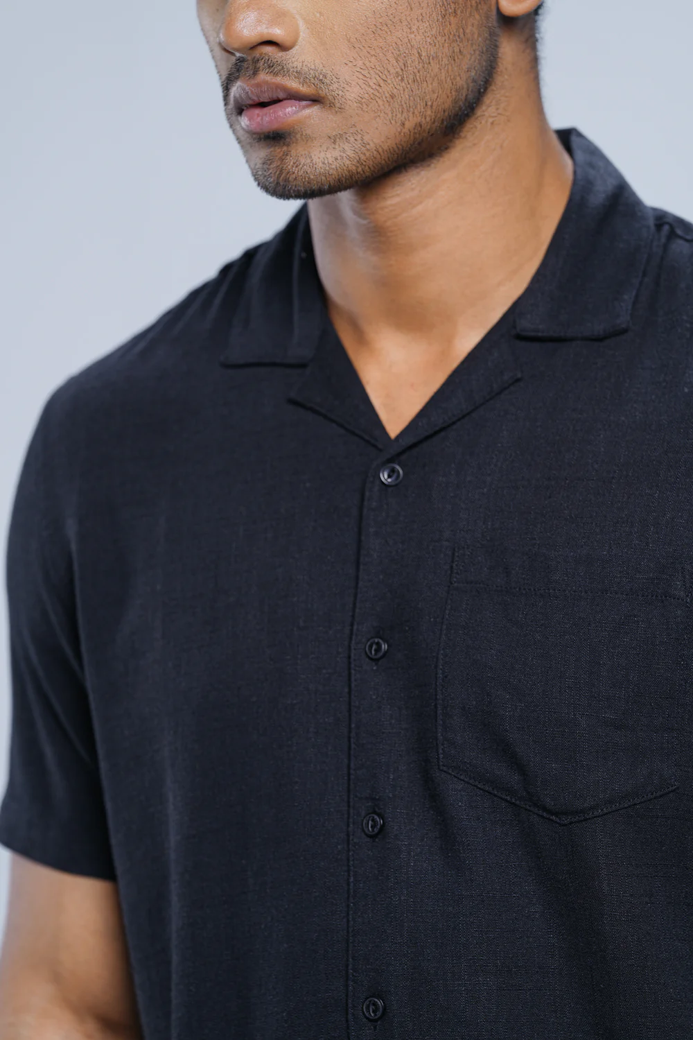 Regular Fit Solid Casual Shirt - Image 6