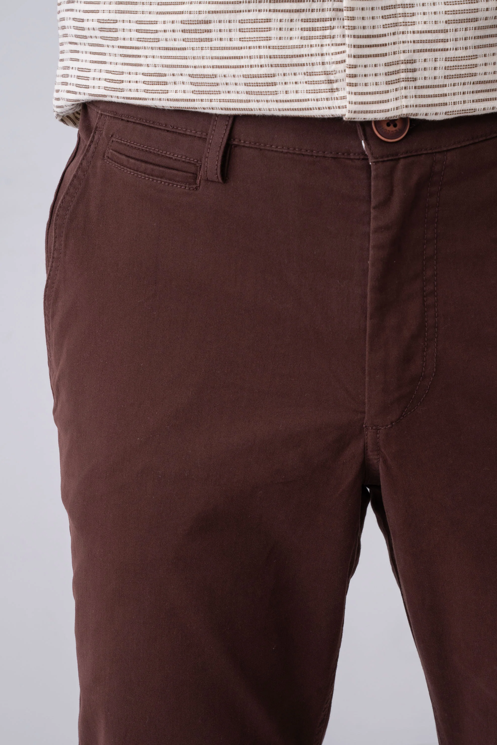 Regular Fit Solid Chinos - Image 10