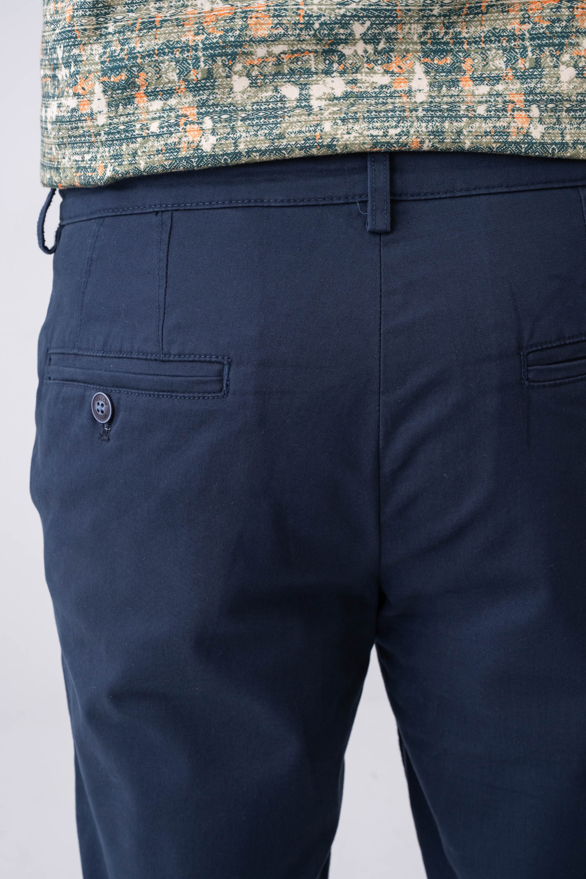 Regular Fit Solid Chinos - Image 4