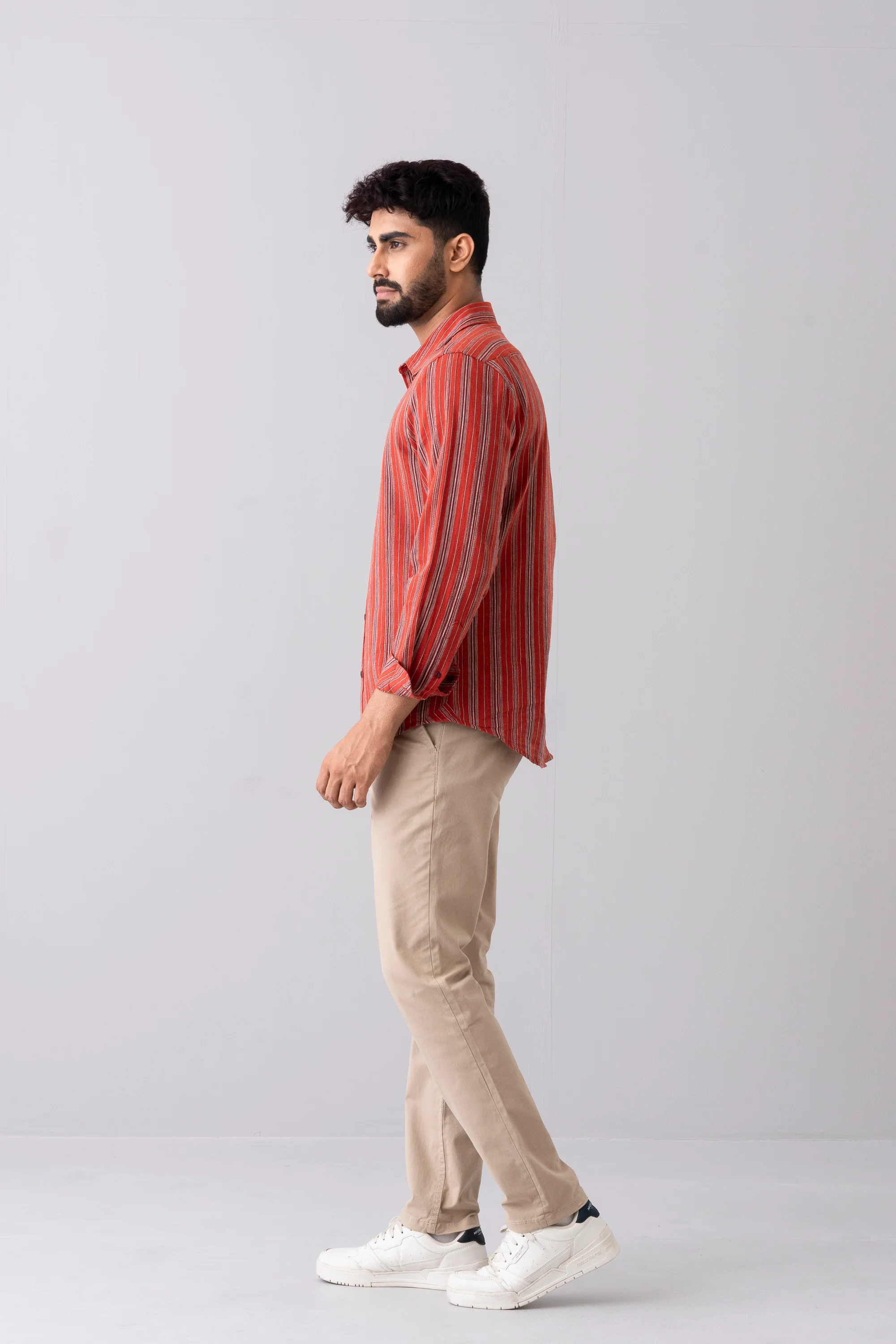 Regular Fit Solid Chinos - Image 14