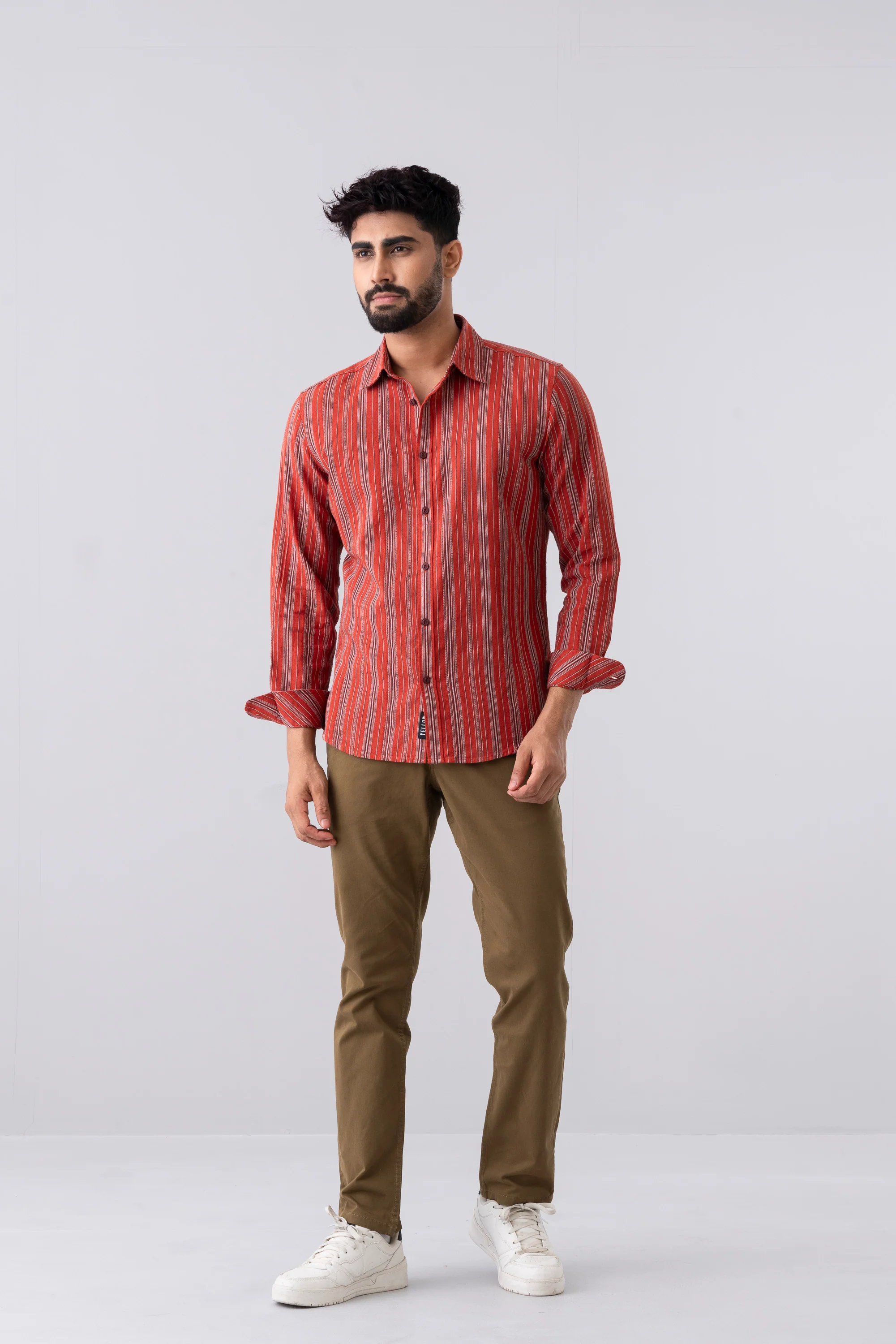 Regular Fit Solid Chinos - Image 7