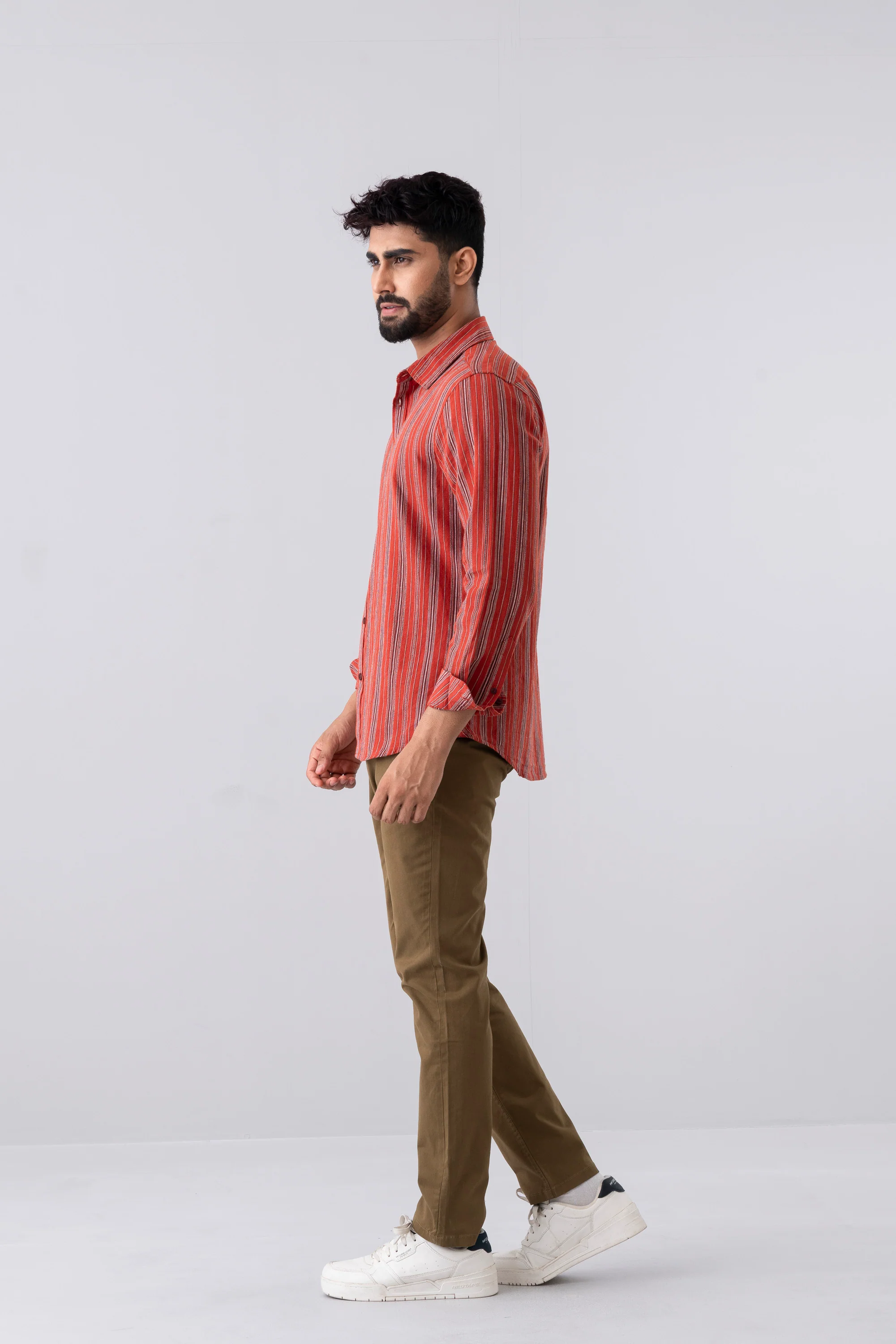 Regular Fit Solid Chinos - Image 8