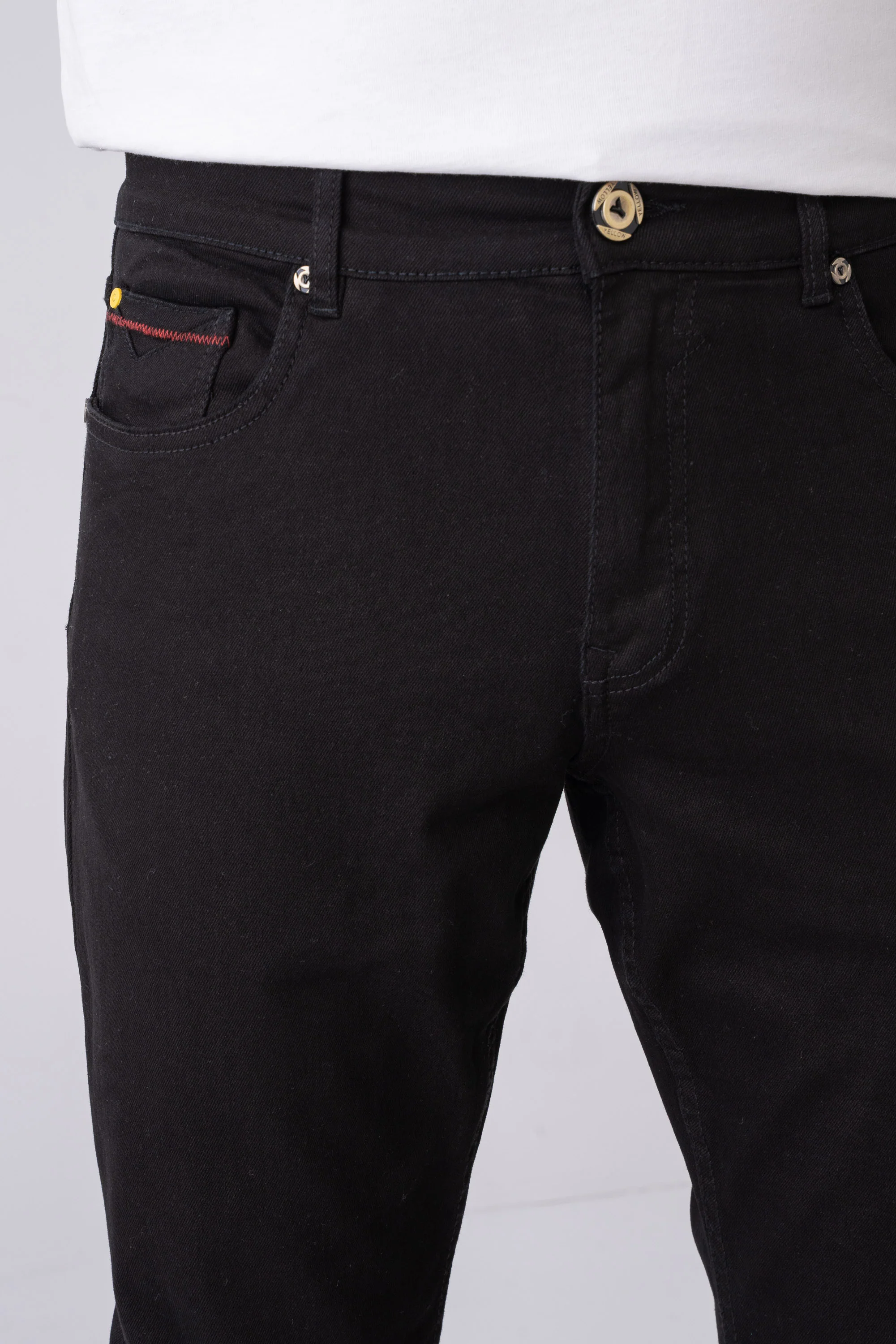 Straight Fit Black Jeans - Image 6