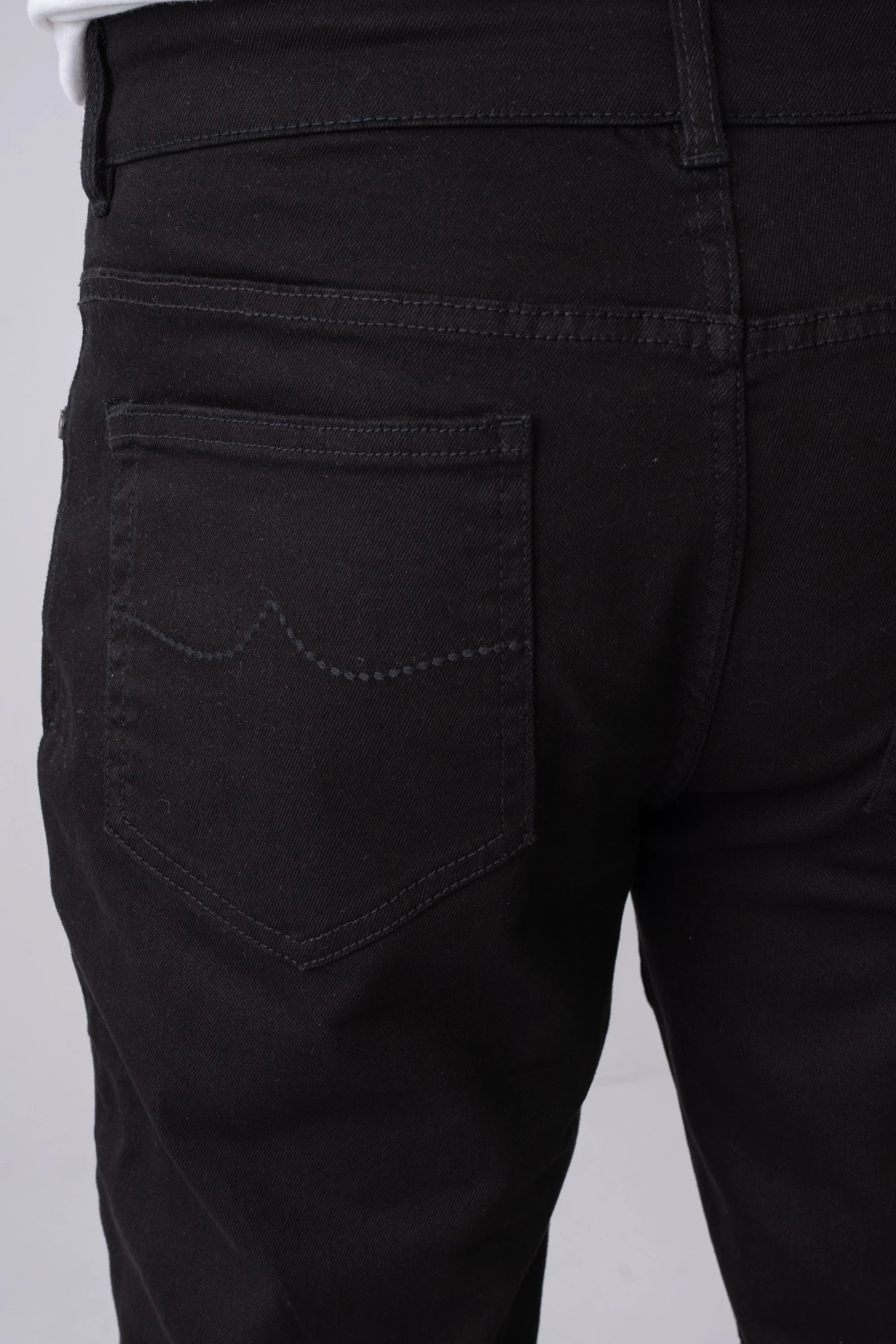 Straight Fit Black Jeans - Image 7