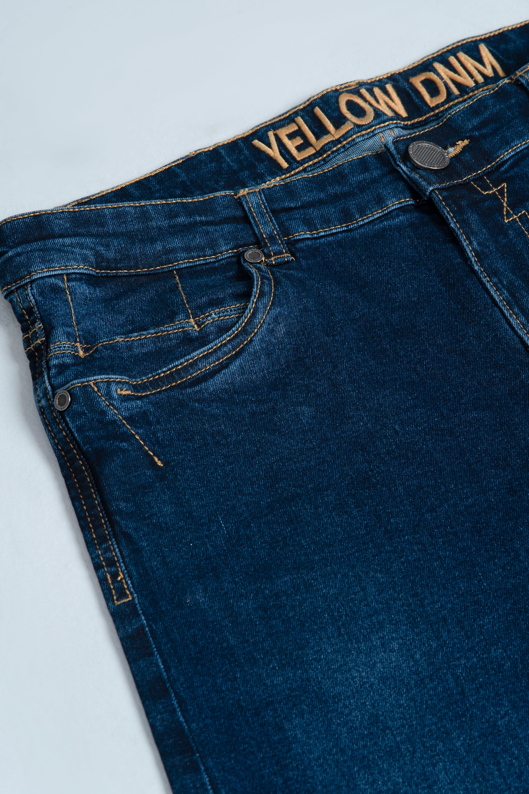 Slim Fit Navy Jeans - Image 6