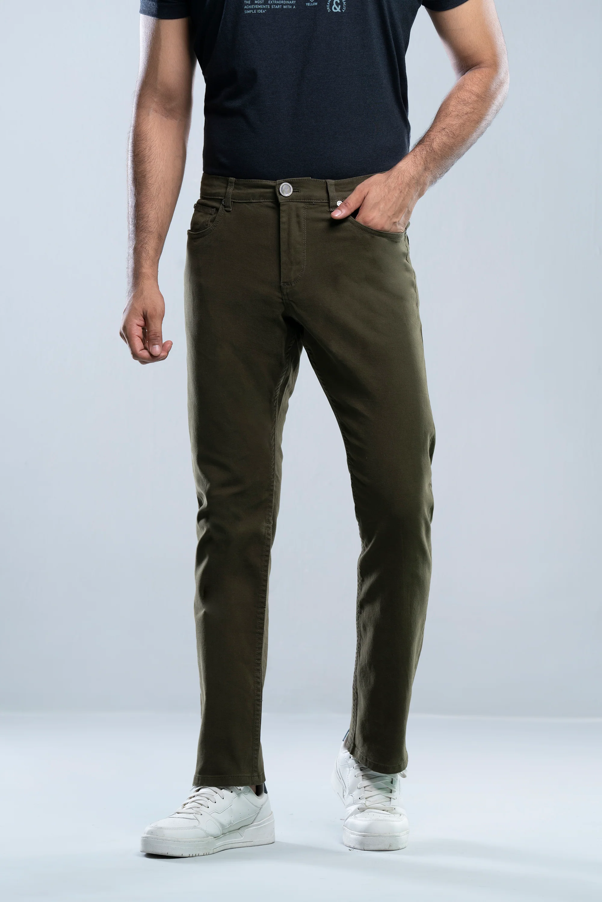Straight Fit Fashion Trousers - Image 13
