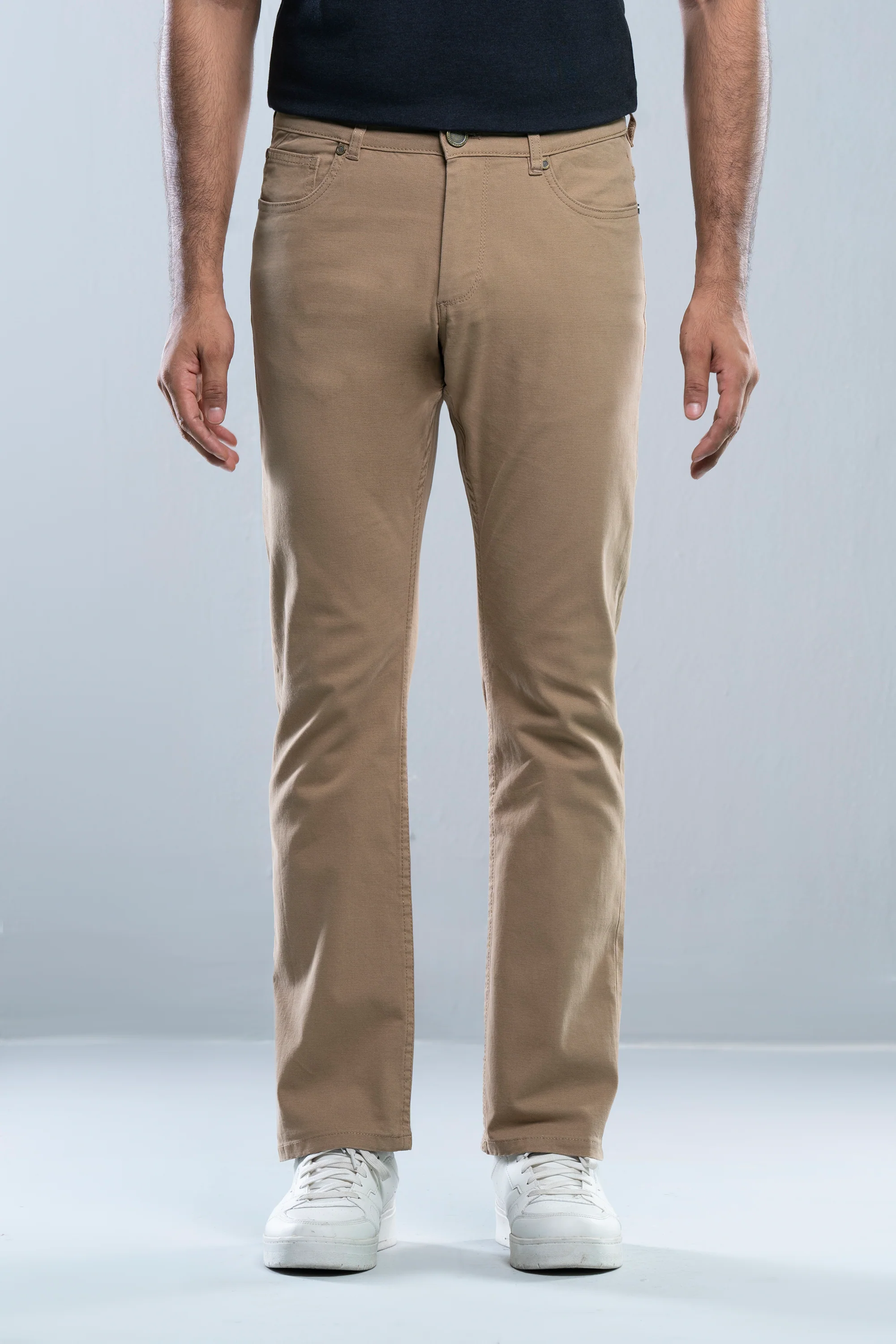 Straight Fit Fashion Trousers - Image 3