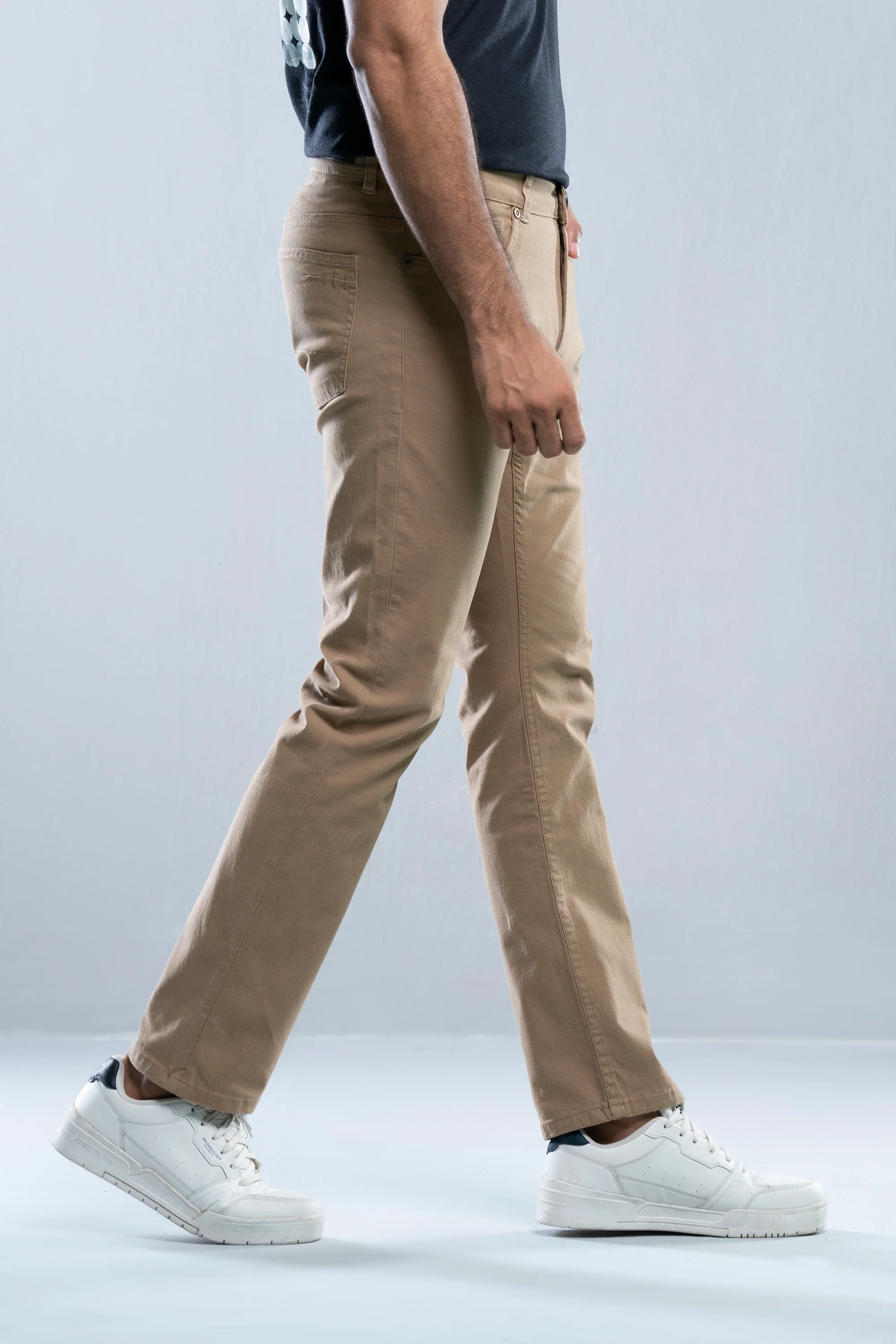 Straight Fit Fashion Trousers - Image 4