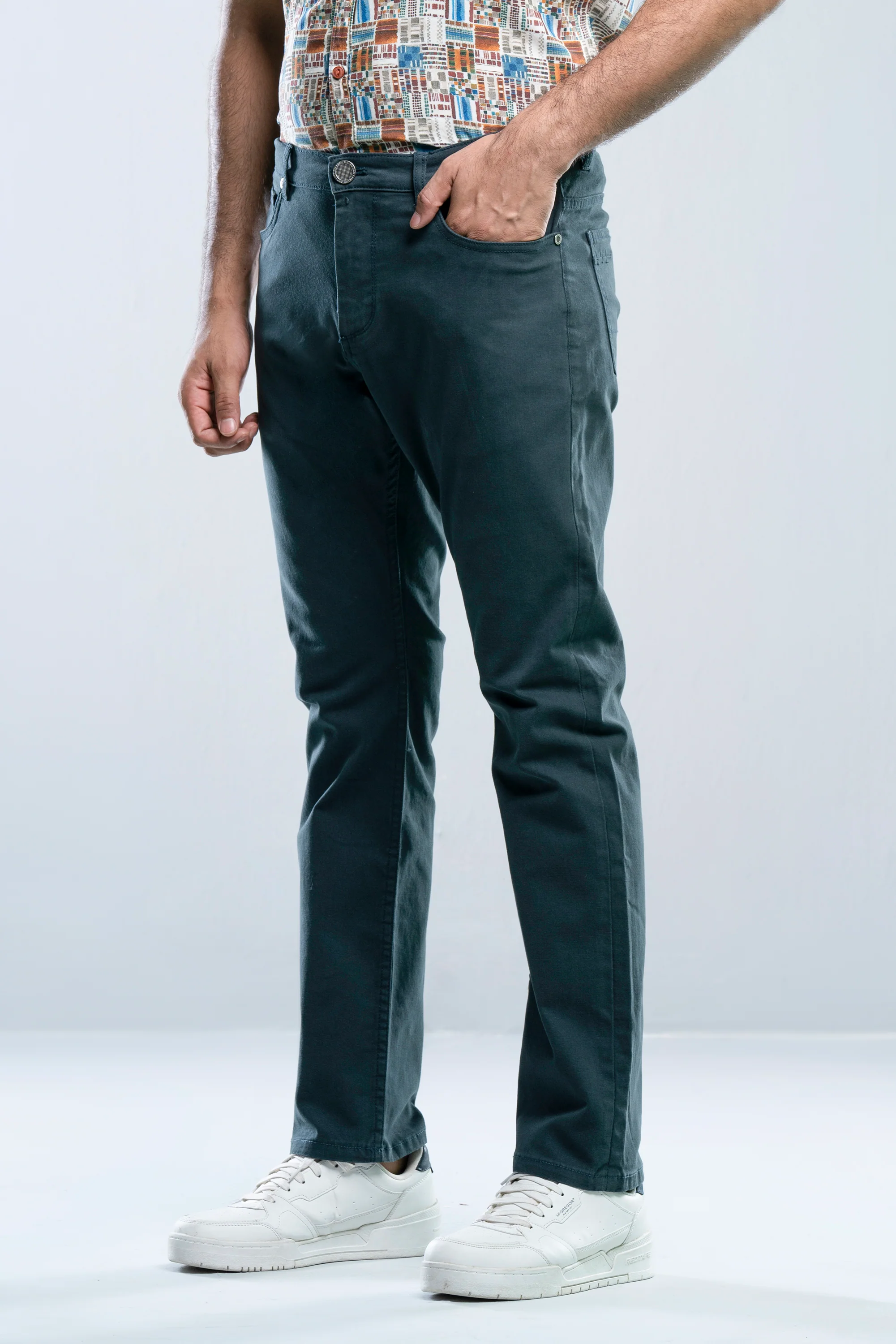 Straight Fit Fashion Trousers - Image 7