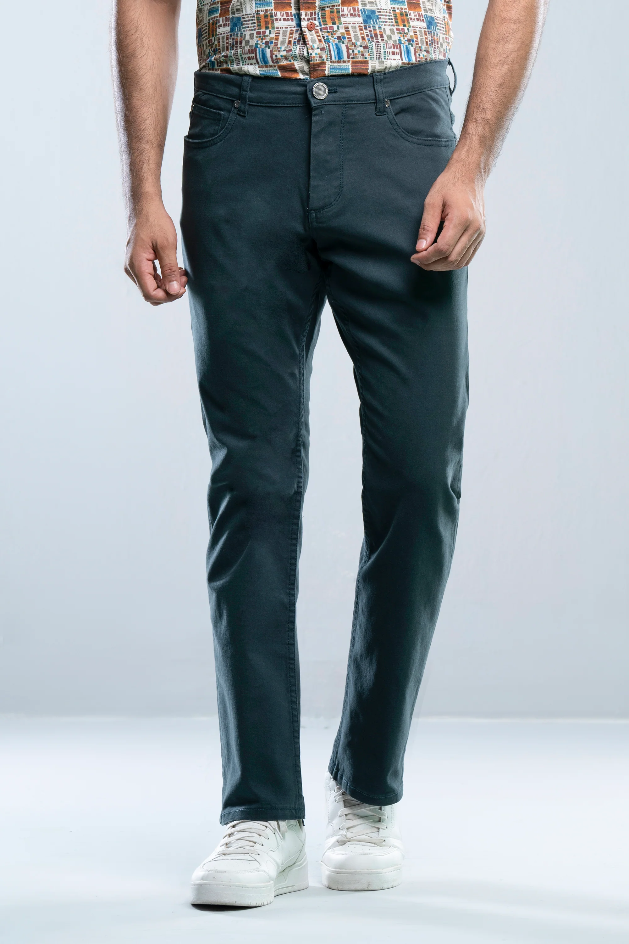 Straight Fit Fashion Trousers - Image 9