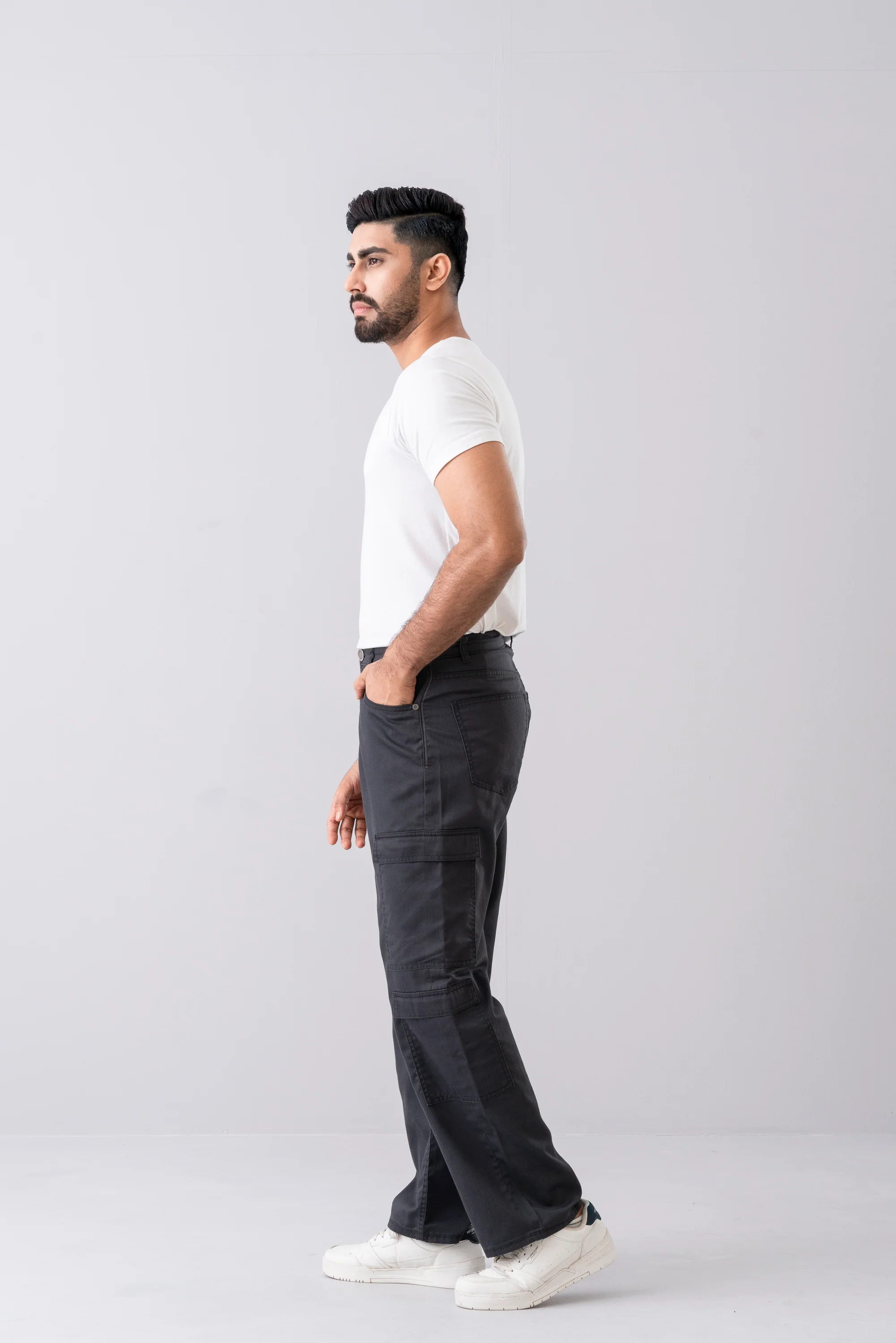 Baggy Fit Fashion Trousers - Image 3