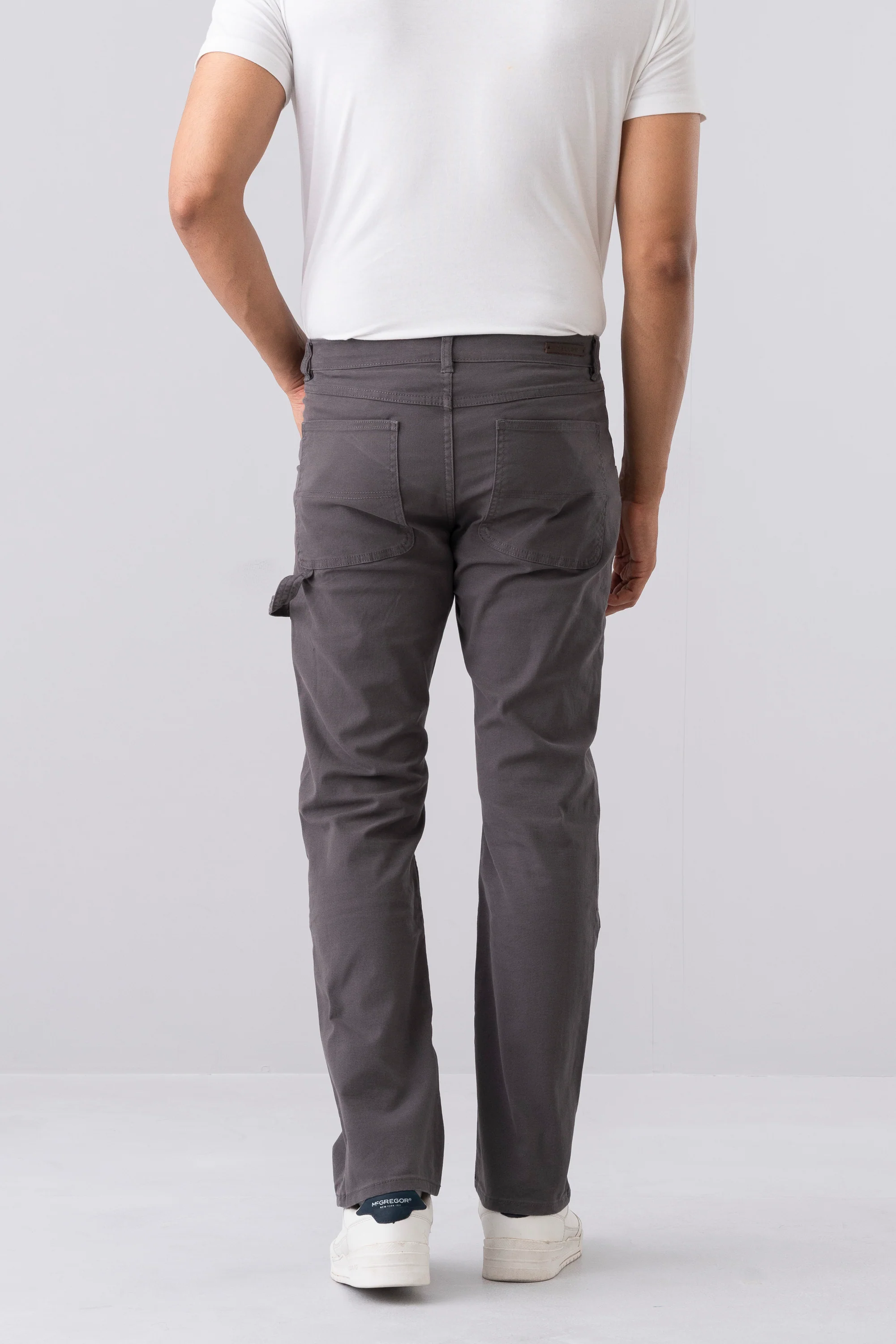 Straight Fit Fashion Trousers - Image 3