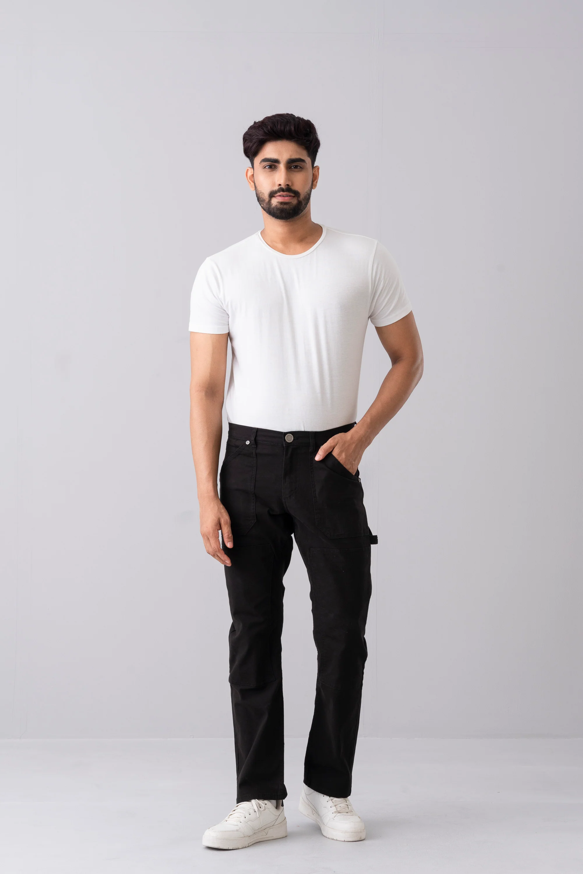 Straight Fit Fashion Trousers - Image 8