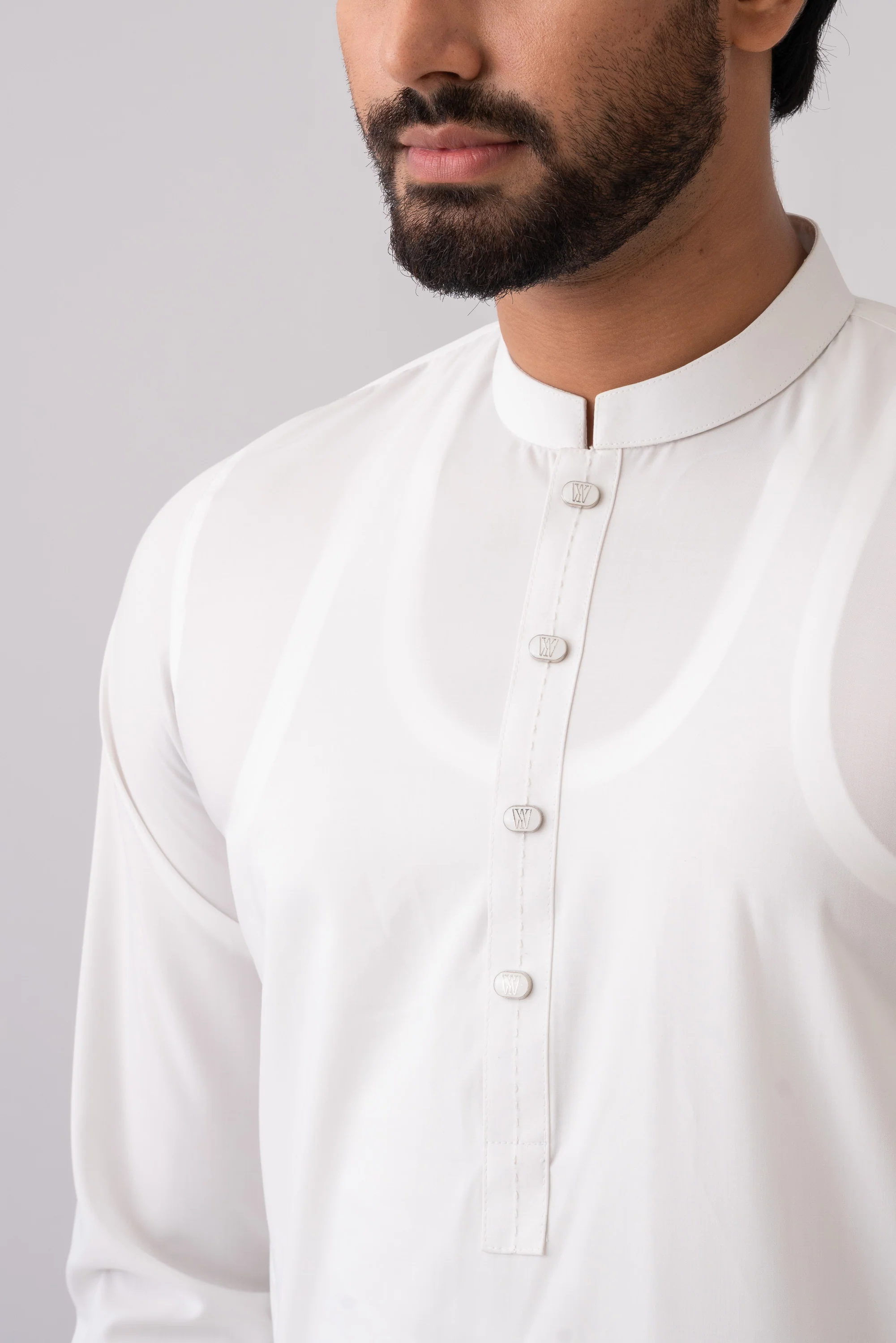 Regular Fit Blended Fabric Kabli Set - Image 10