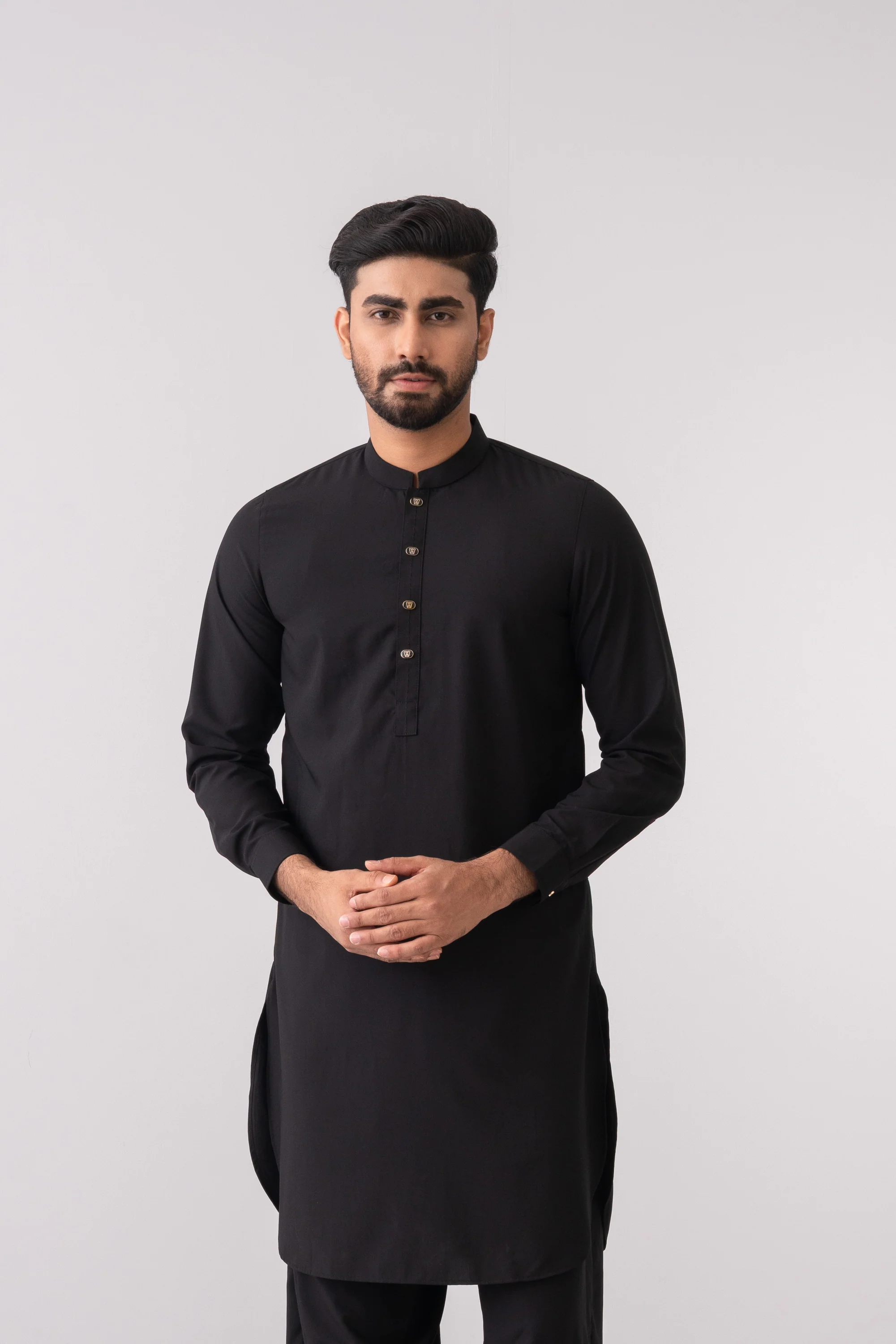 Regular Fit Blended Fabric Kabli Set - Image 12