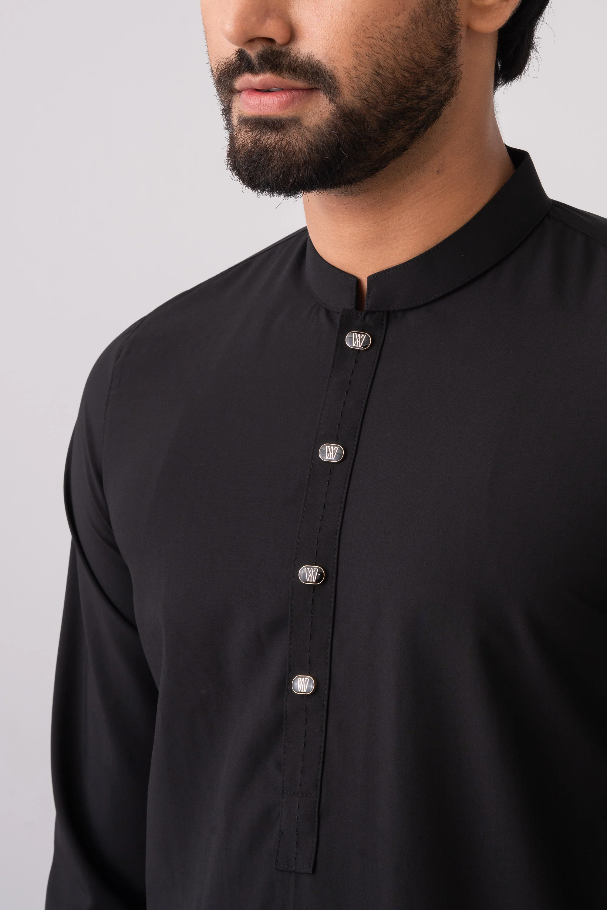 Regular Fit Blended Fabric Kabli Set - Image 15