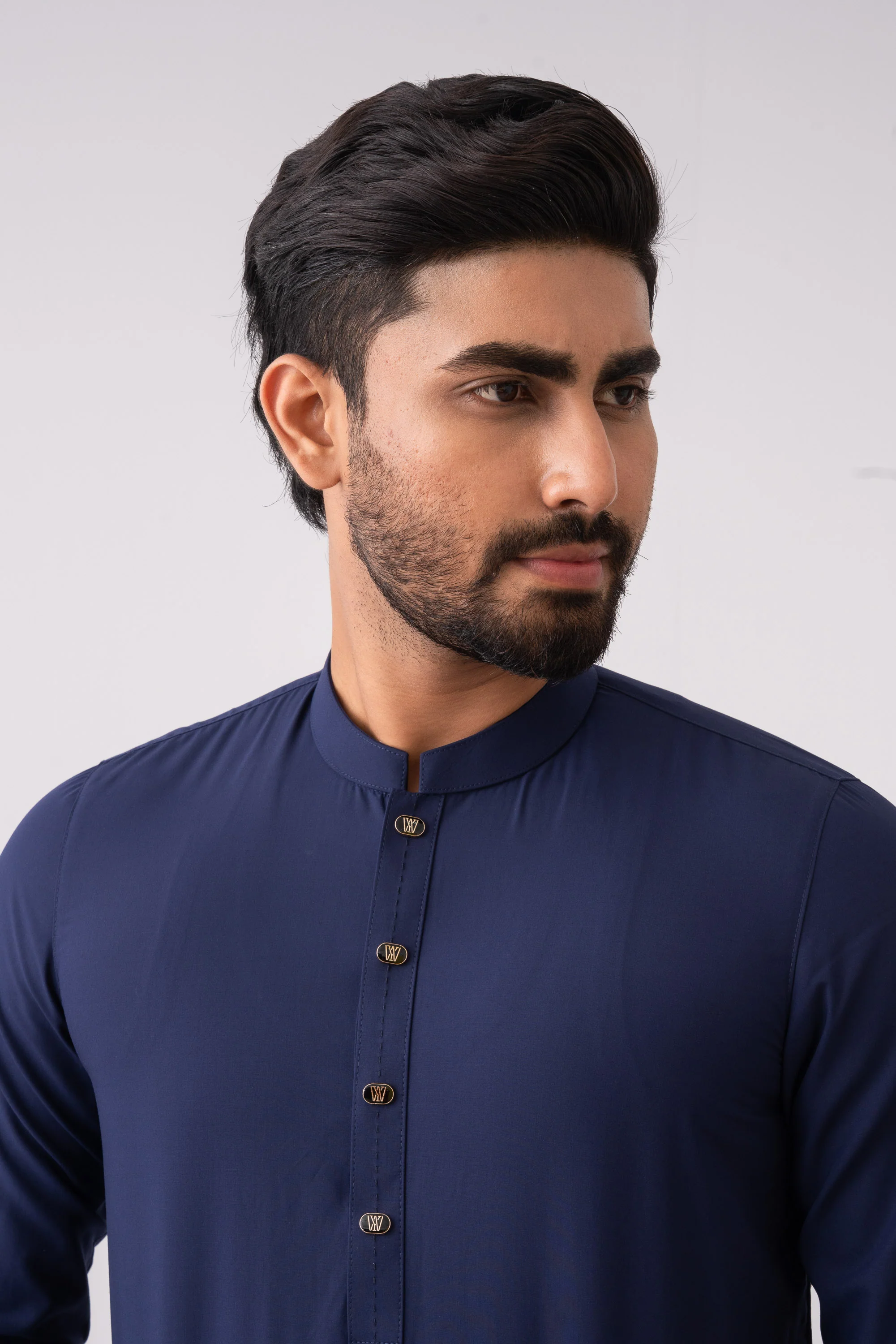 Regular Fit Blended Fabric Kabli Set - Image 5