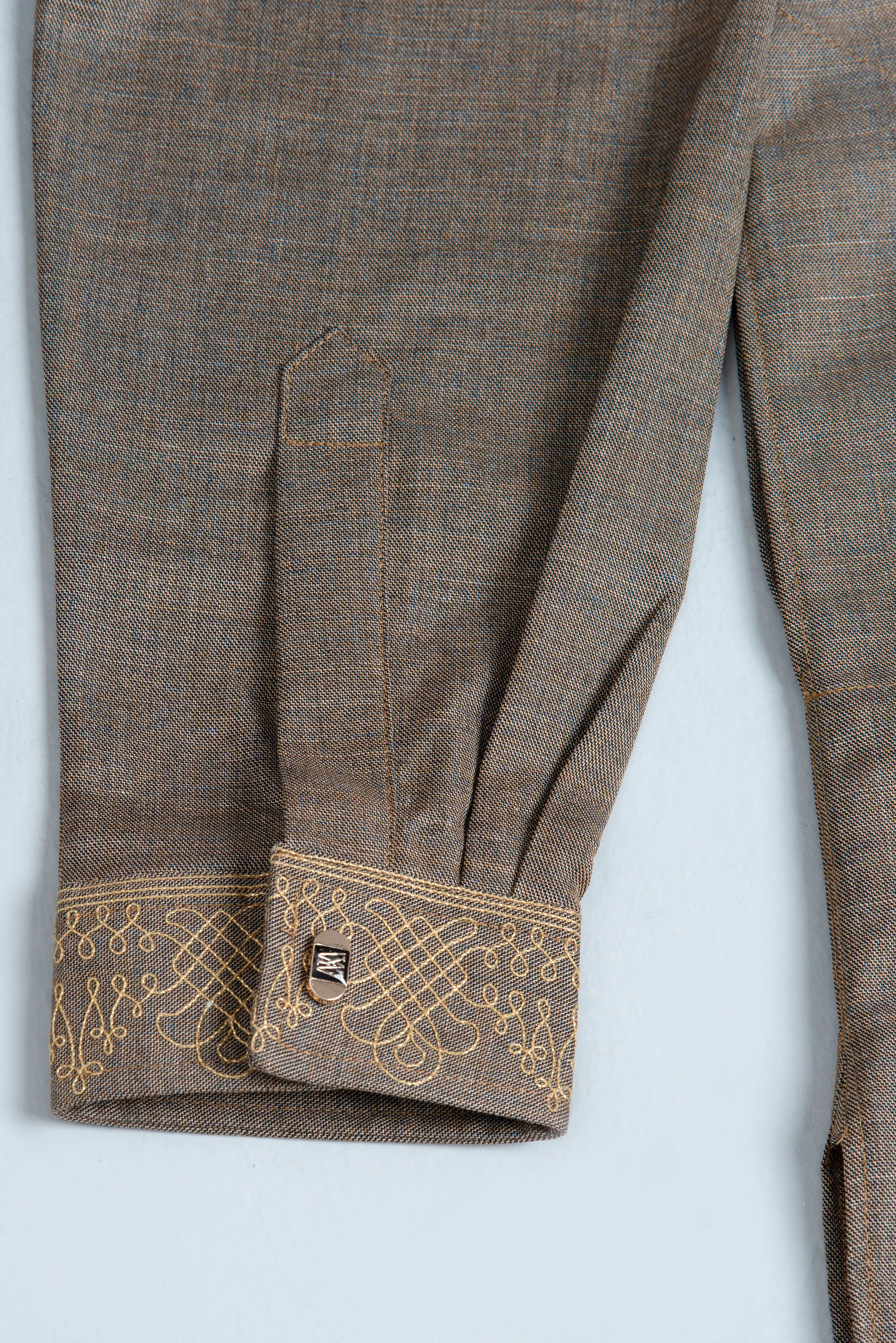 Regular Fit Embroidered Formal Panjabi - Image 8