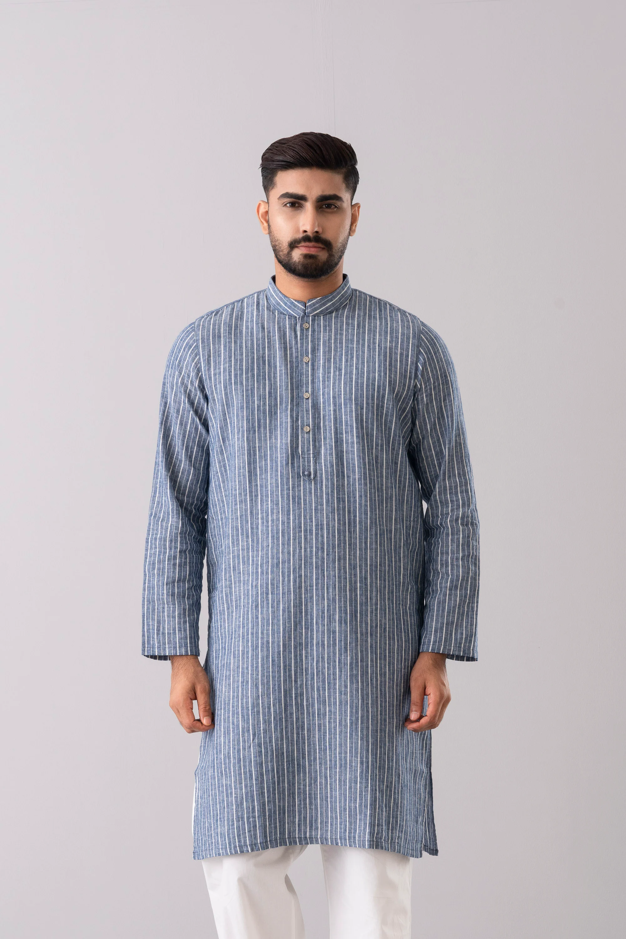 Regular Fit Cotton Panjabi - Image 3